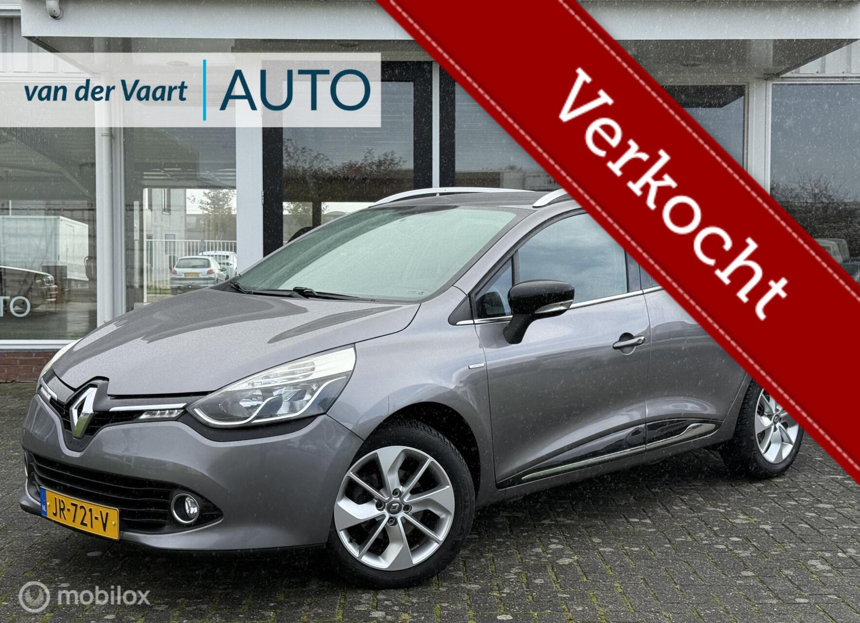 Renault Clio 0.9 TCe Limited / Cruise / PDC / Navi / Led 2016 - voorkant