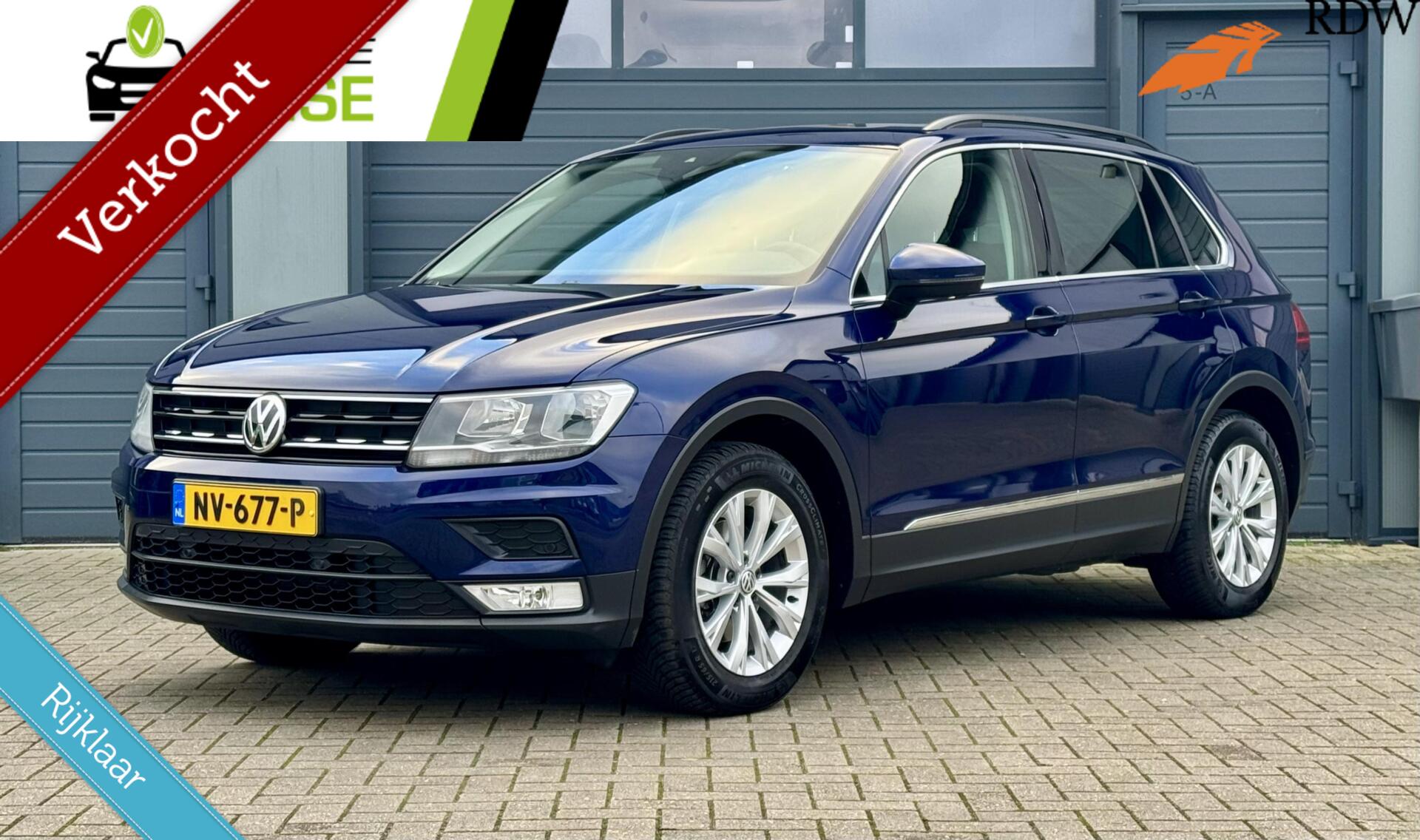 Volkswagen Tiguan 1.4 TSI 150pk ACT Comfortline | NIEUWE MODEL | Automaat | 155.000 KM NAP | Trekhaak | Panoramadak | 2017 - voorkant