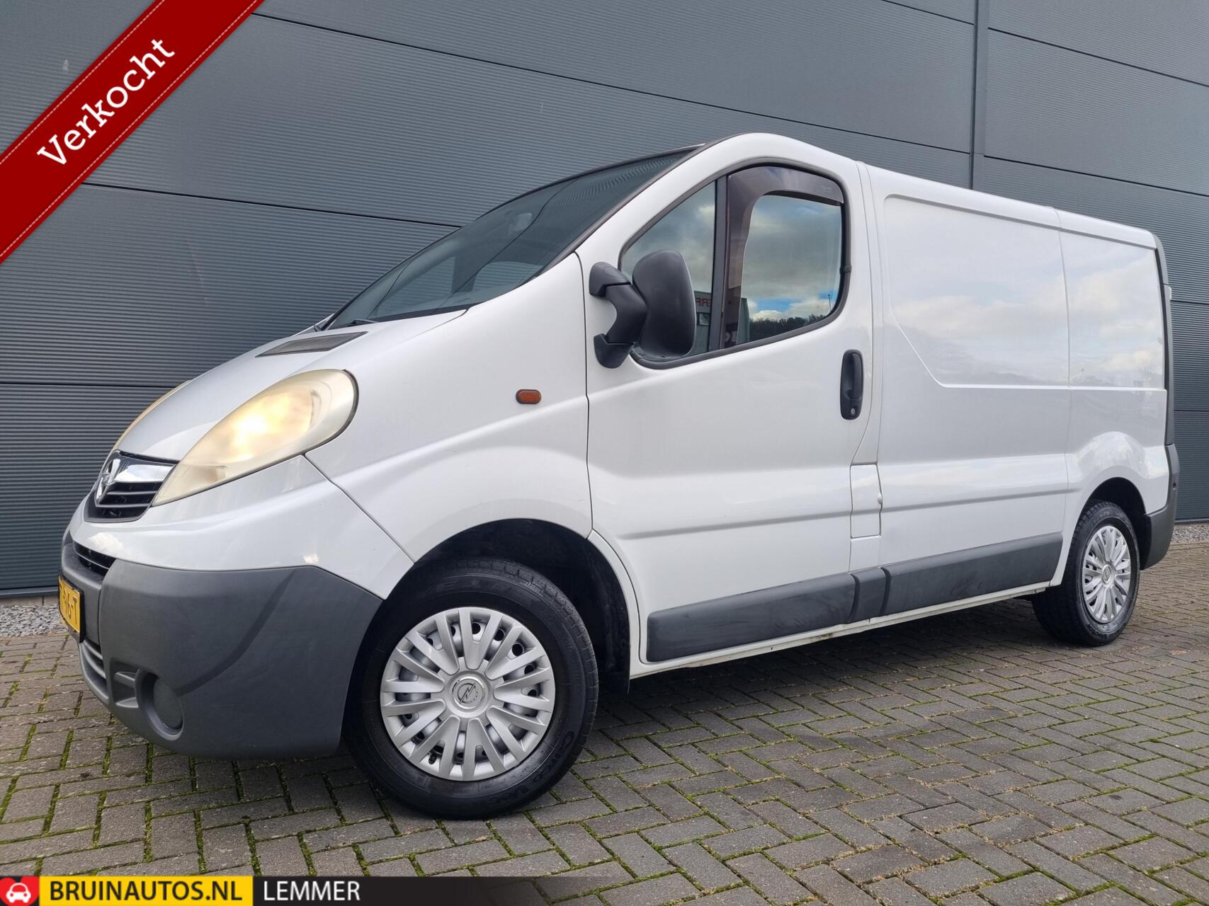 Opel Vivaro 2.0i L1H1 Airco 115 Pk marge benzine grijs kent 2007 - voorkant