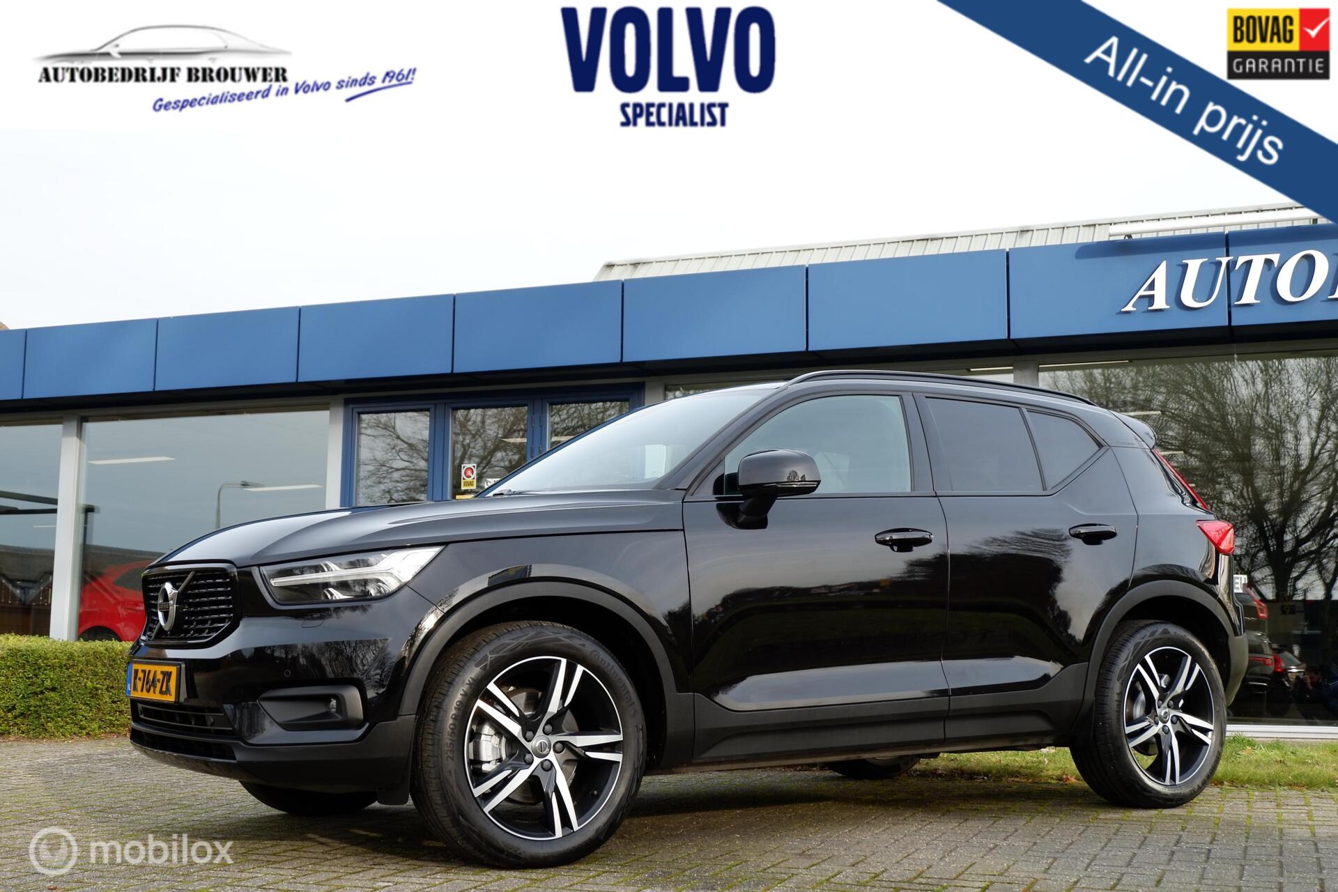 Volvo XC40 2.0 T4 190PK GEARTRONIC8 R-DESIGN LUXERY | PANODAK | HARMAN KARDON | LEDER |  CAMERA 2020 - voorkant