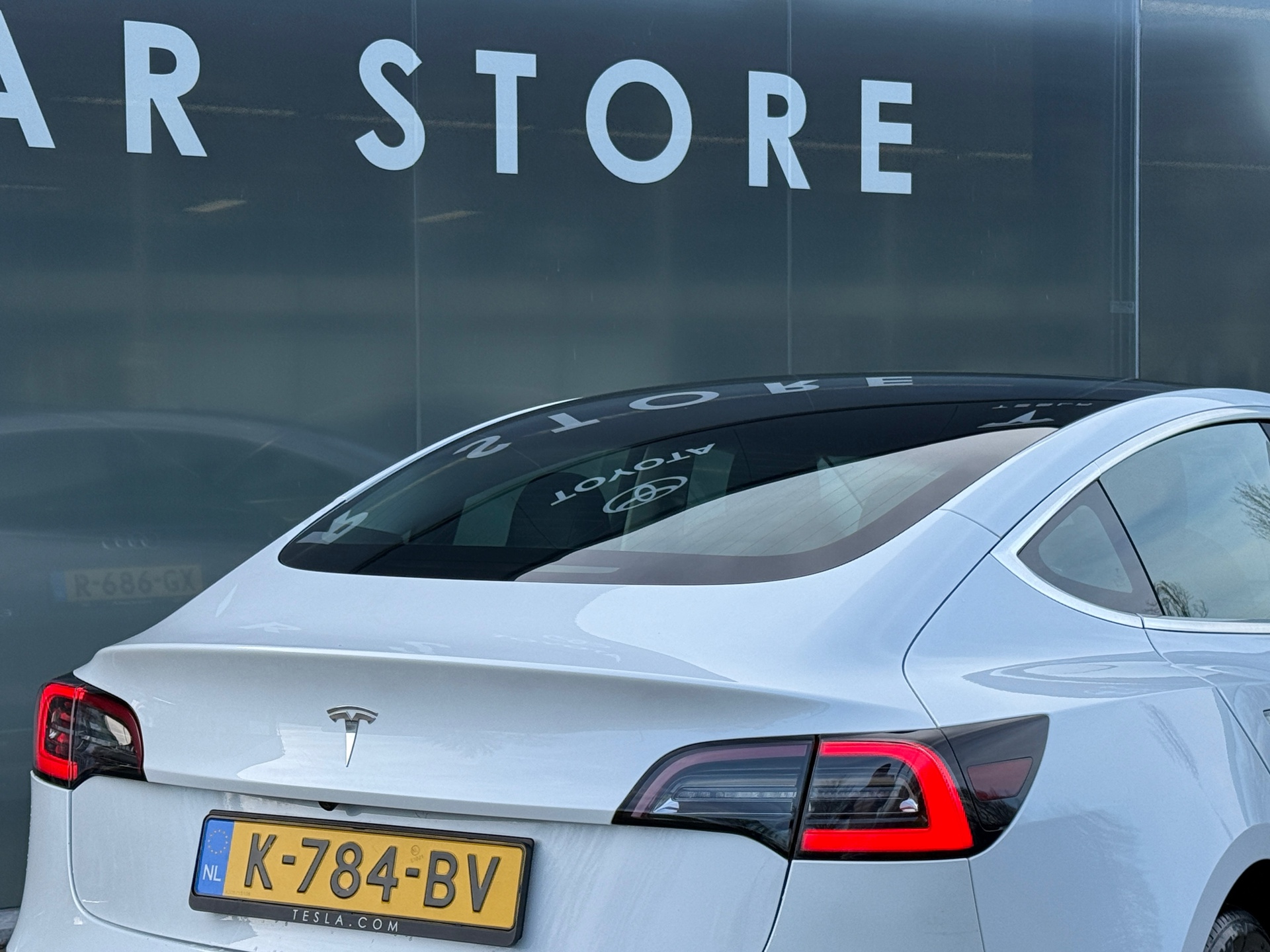Foto van Tesla Model 3