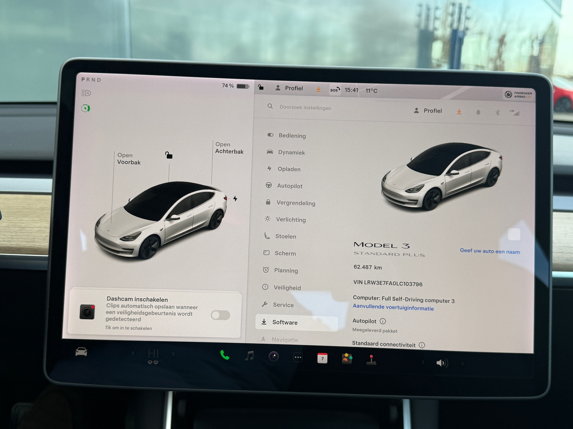 Foto van Tesla Model 3