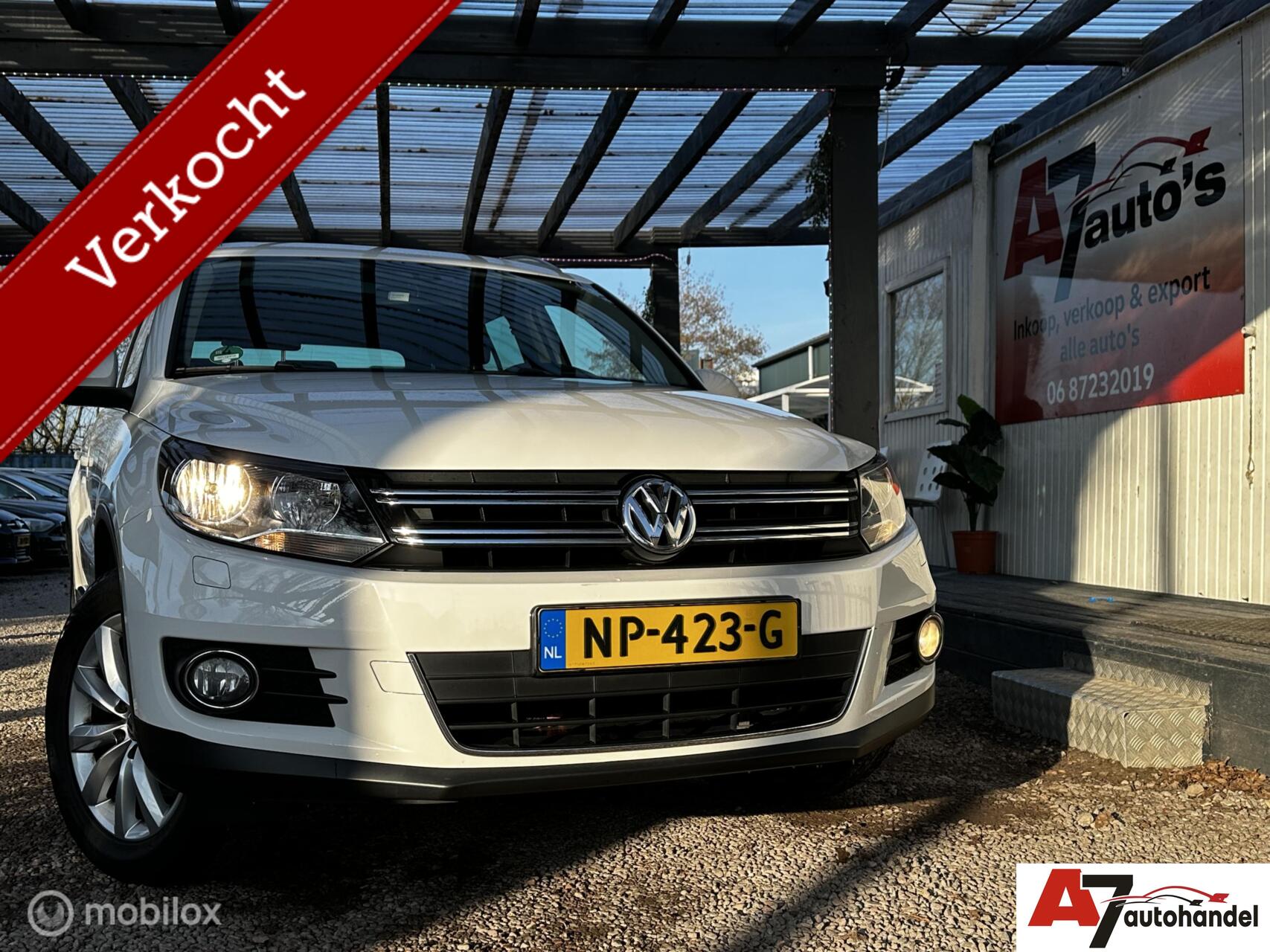 Volkswagen Tiguan 1.4 TSI Sport&Style R-line Nieuwe APK//Pano 2013 - voorkant