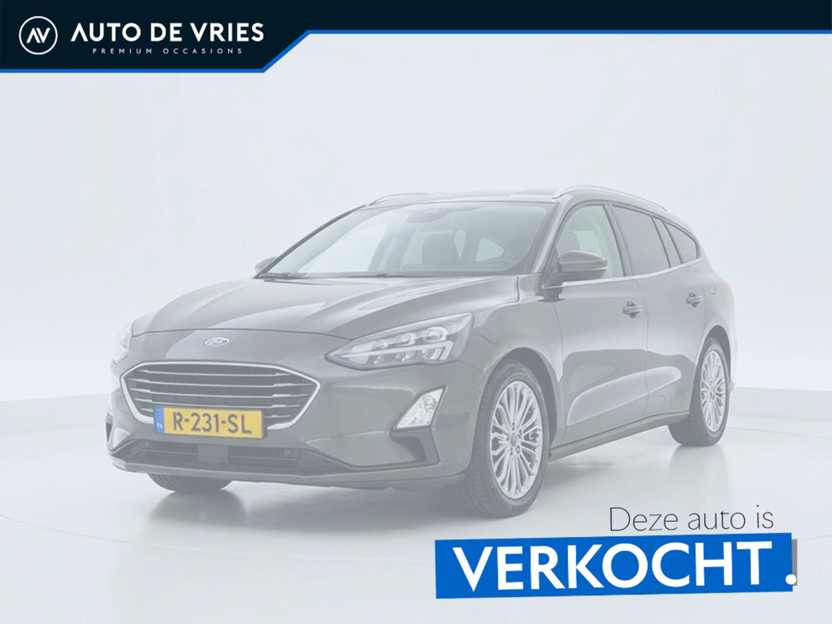 Ford Focus 1.0 EcoBoost 125pk Titanium X Business | Adaptieve cruise | Camera | Winterpakket | Trekhaak 2021 - voorkant