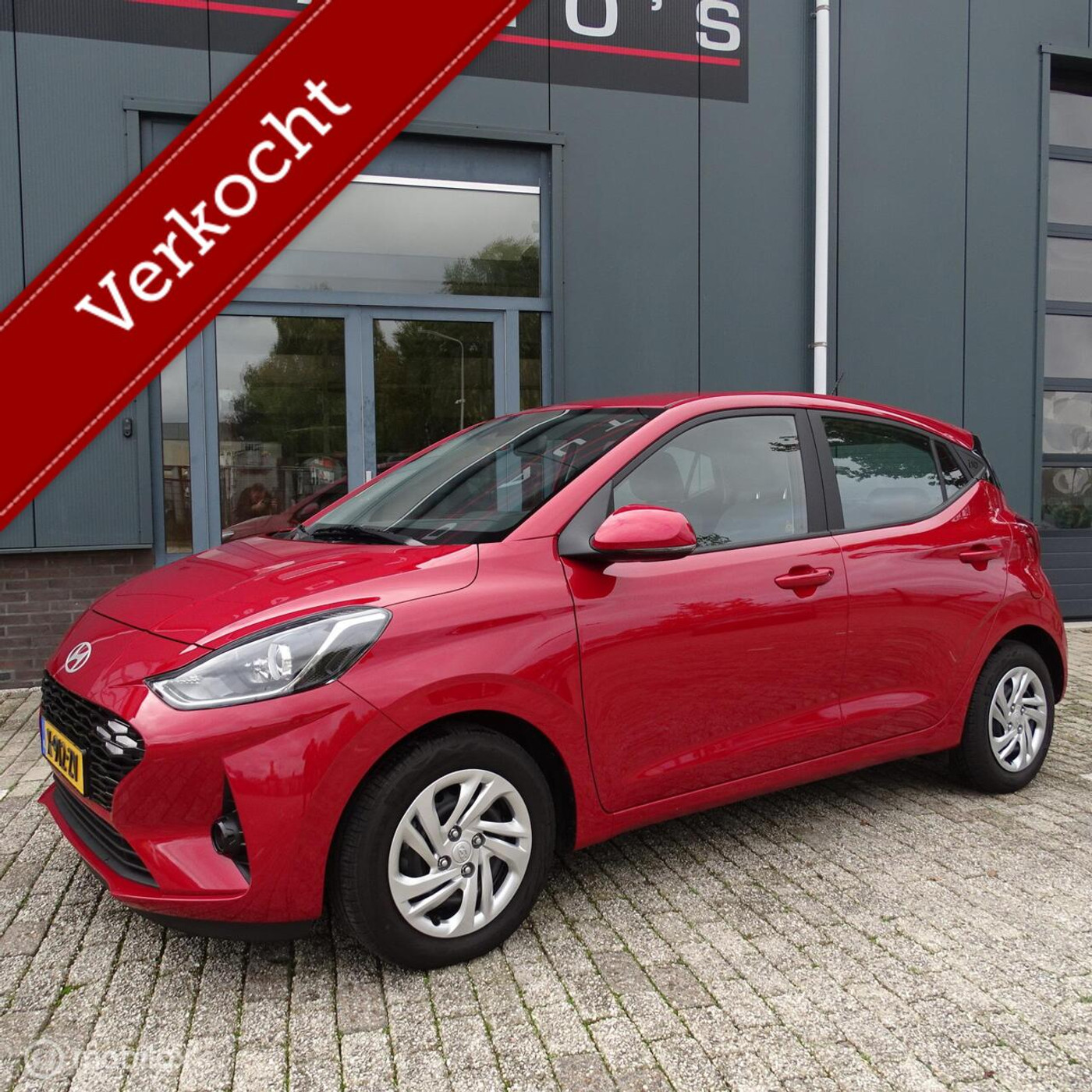 Hyundai I10 1.0 Premium Lane assist/Carplay/Navi NIEUW 8000KM 2024 2024 - voorkant
