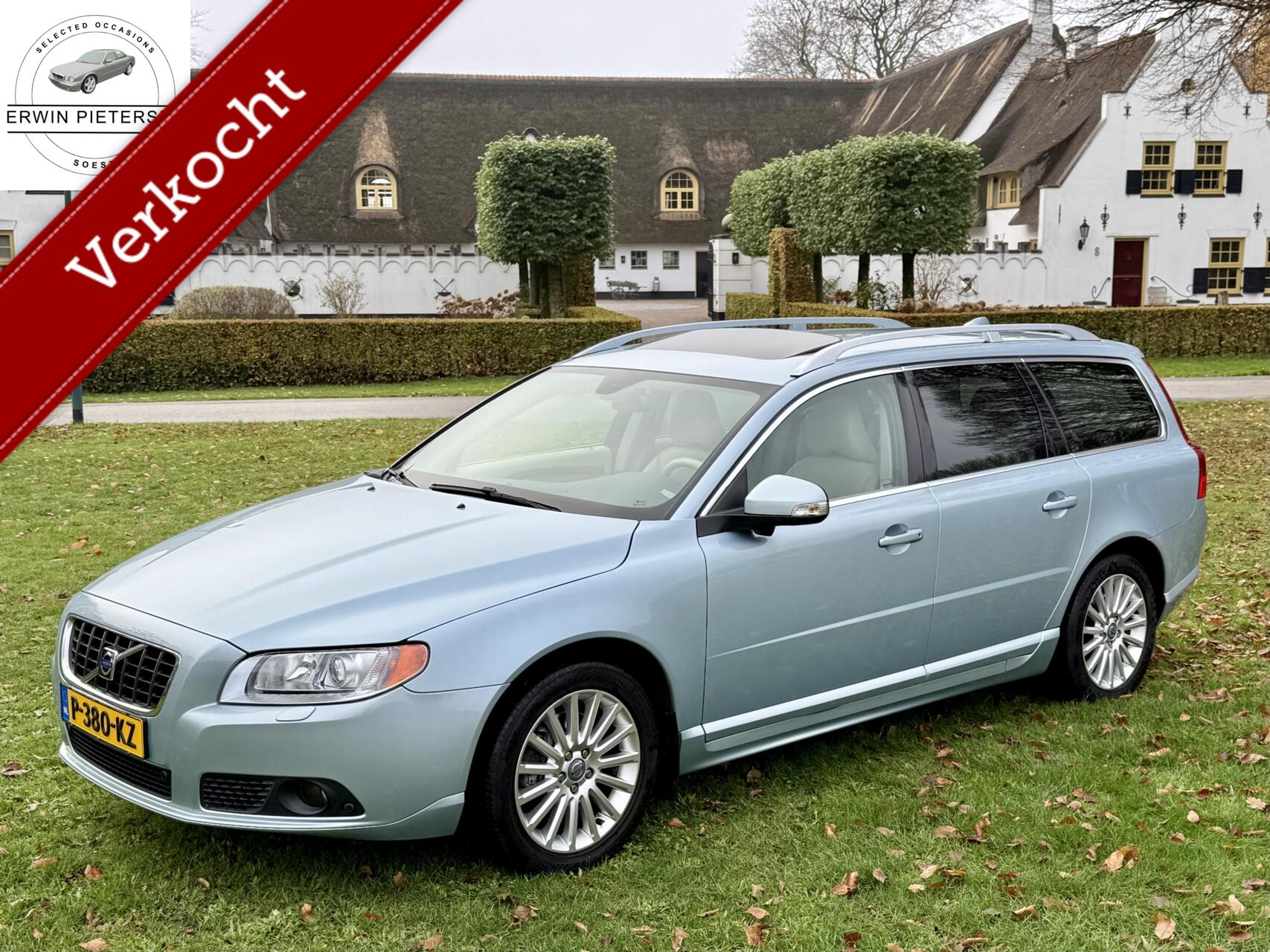 Volvo V70 3.2 Auto Summum Schuifdak 75dkm! geen 2e zo mooi 2007 - voorkant