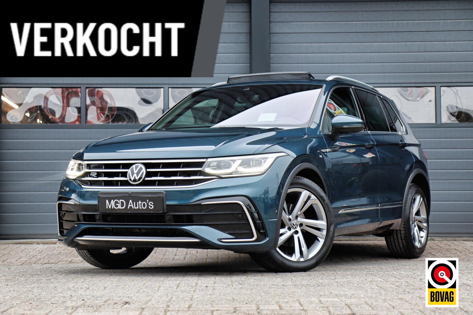 Volkswagen Tiguan 1.5 TSI 2x R-Line /LED/360 CAMERA/PANODAK/MEMORY/HUD/KEYLESS/ACC/STOEL+STUURVERW.! 2020 - voorkant