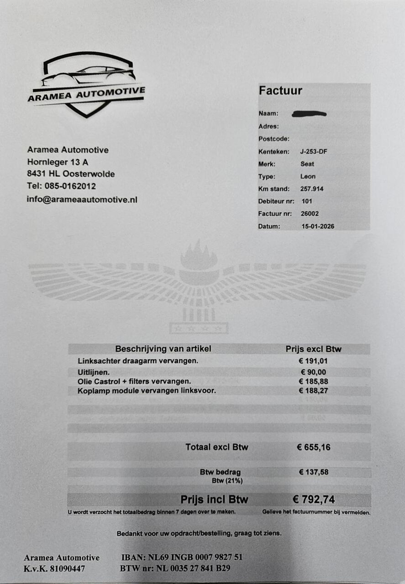 Foto van Seat Leon