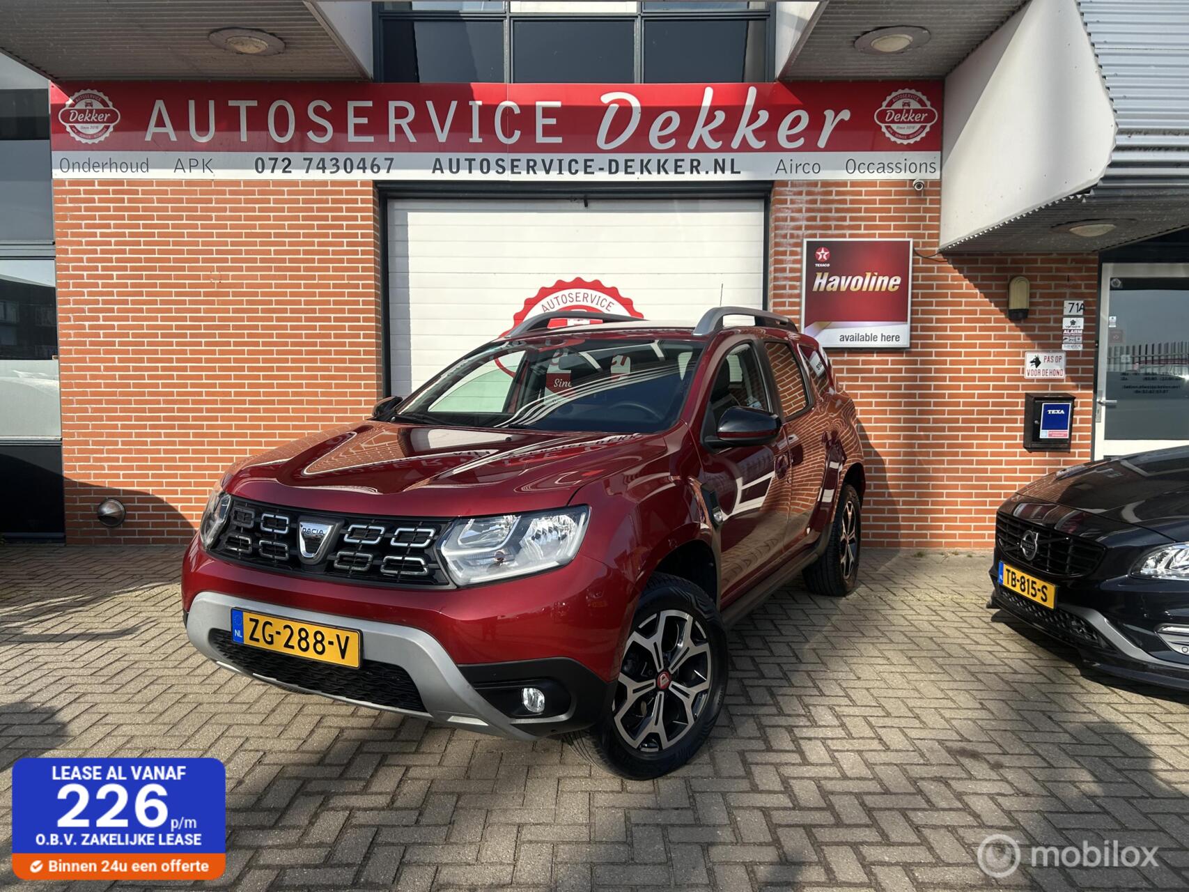 Dacia Duster 1.3 TCe Tech Road 2019 - voorkant