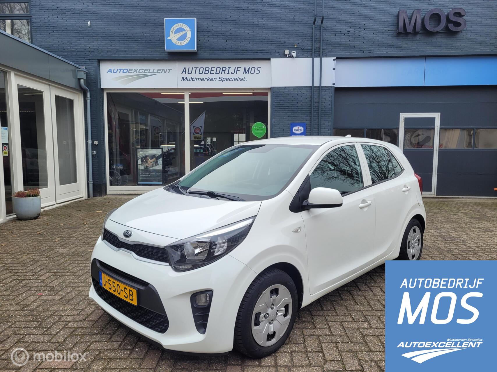 Kia Picanto 1.0 MPi ComfortPlusLine camera cruise carplay a/c 2020 - voorkant