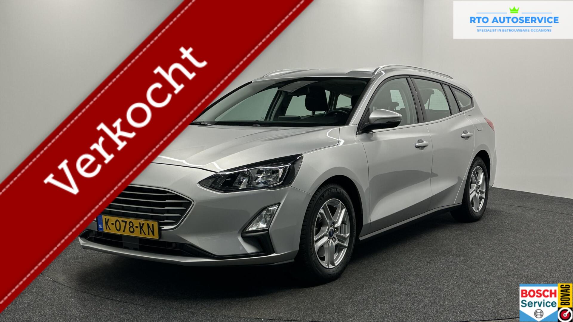 Ford Focus 1.0 EcoBoost Hybrid Trend Edition Business TREKHAAK NAVI CAMERA. 2021 - voorkant