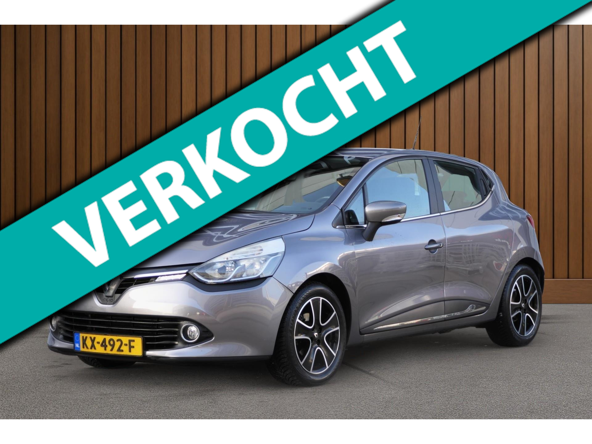 Renault Clio 0.9 TCe  Dynamique 90PK! | Cruise | Climate Control | LM Velgen 2015 - voorkant
