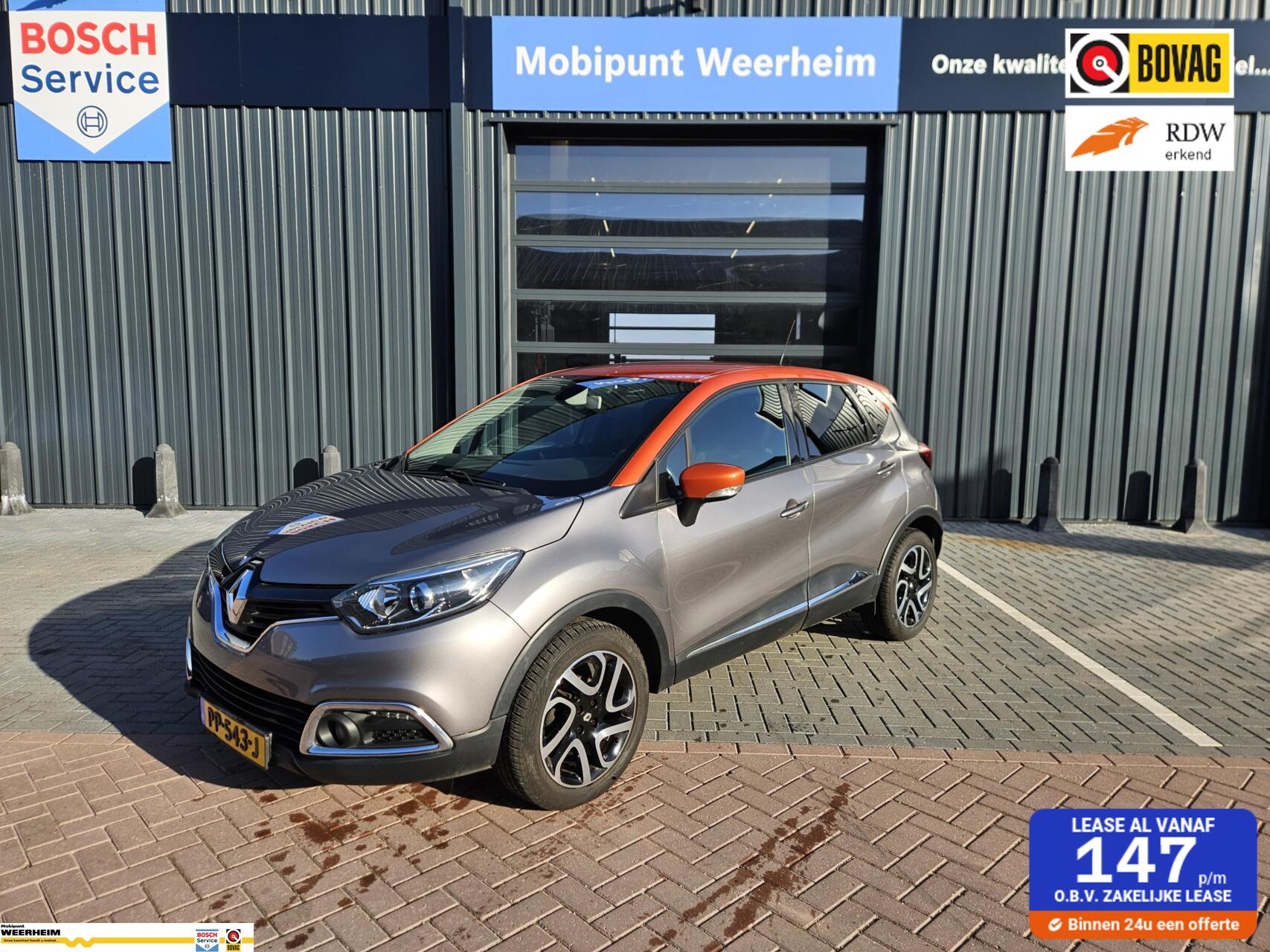 Renault Captur 0.9 TCe Dynamique 2016 - voorkant