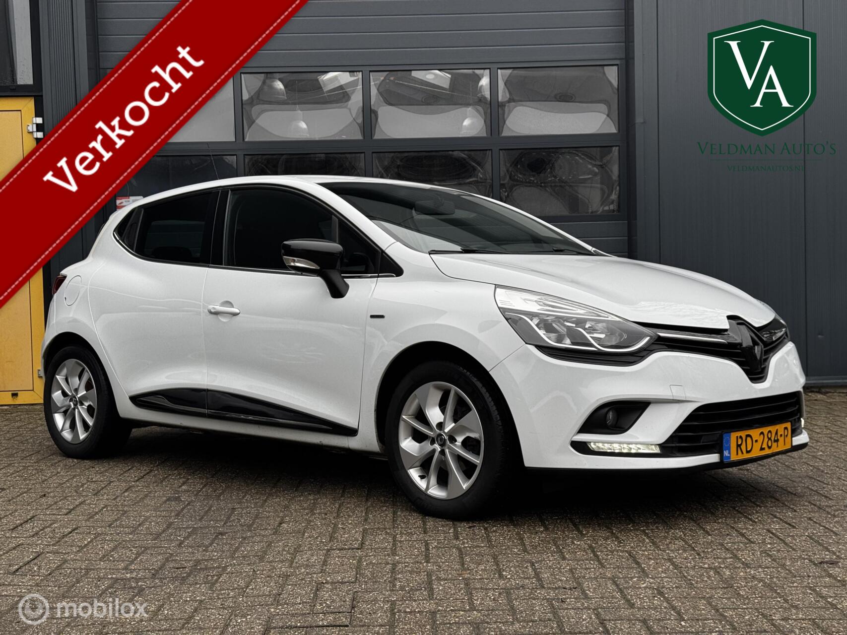 Renault Clio 0.9 TCe Limited | Airco | Cruise | Navi 2017 - voorkant