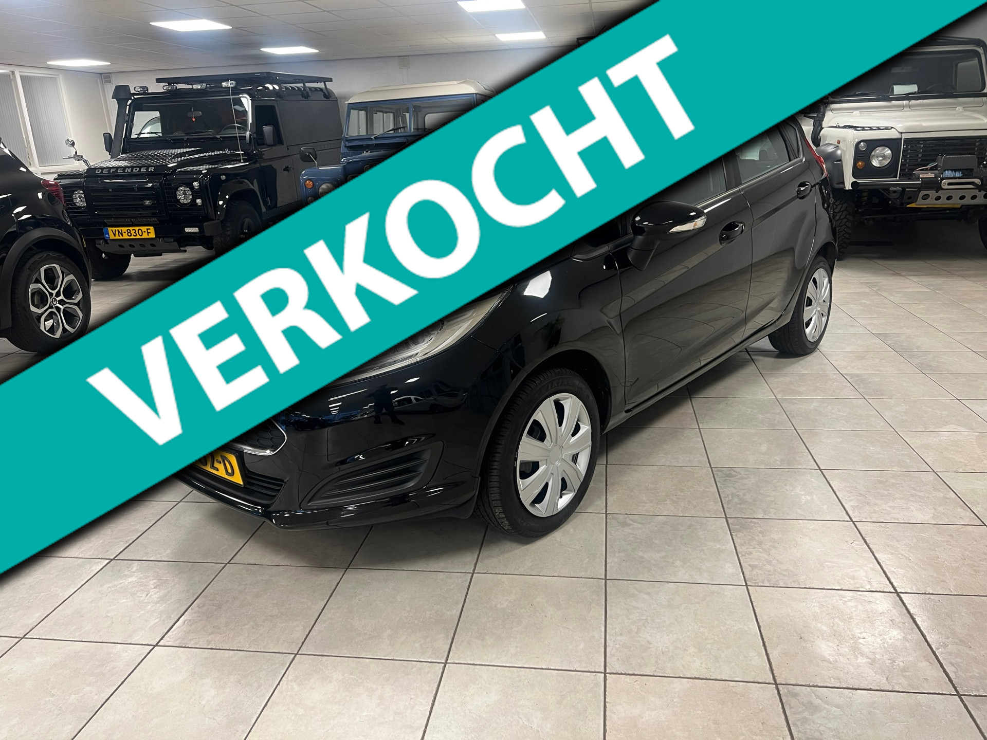 Ford Fiesta 1.0 Style Essential. Airco, Navigatie, Parkeersensoren. 2017 - voorkant