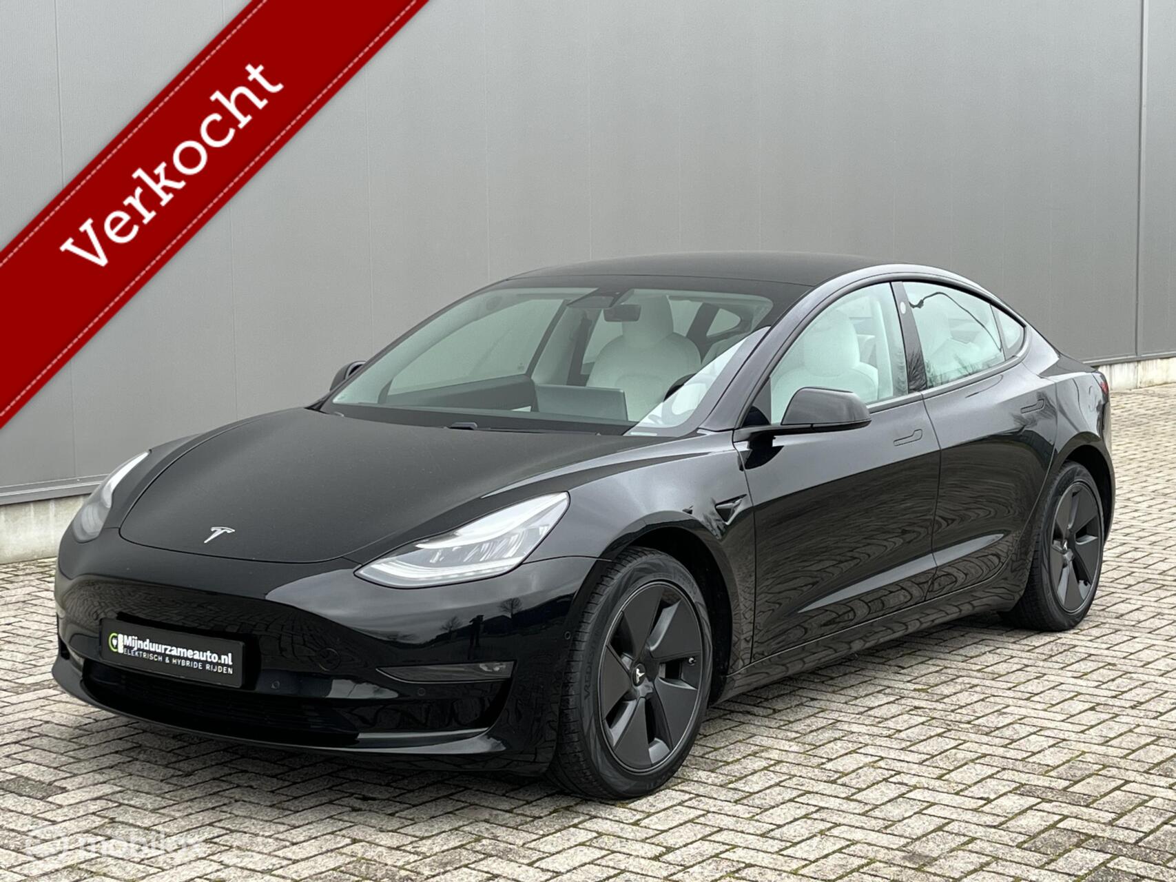 Tesla Model 3 Long Range AWD 75 kWh - 93 % SOH - FSD - 1 ste 2020 - voorkant
