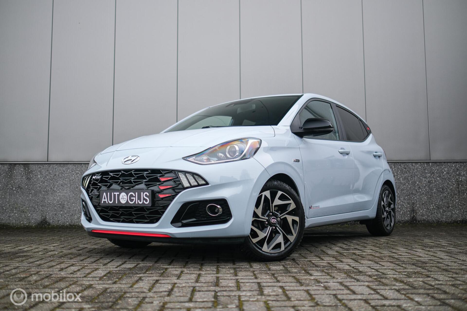 Hyundai I10 1.0 T-GDI N Line 5-zits 101 pk | Camera | CarPlay | Stoel + stuurwiel verwarming | LED | NL auto NAP | incl jaar garantie | 2021 - voorkant