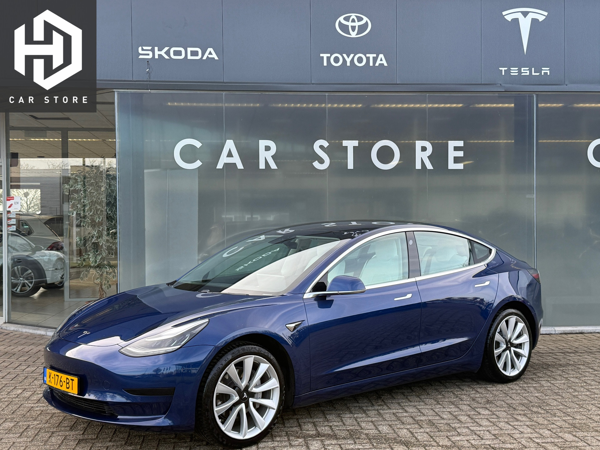 Tesla Model 3 Standard RWD Plus 60 kWh 91% SOH Autopilot 2020 - voorkant