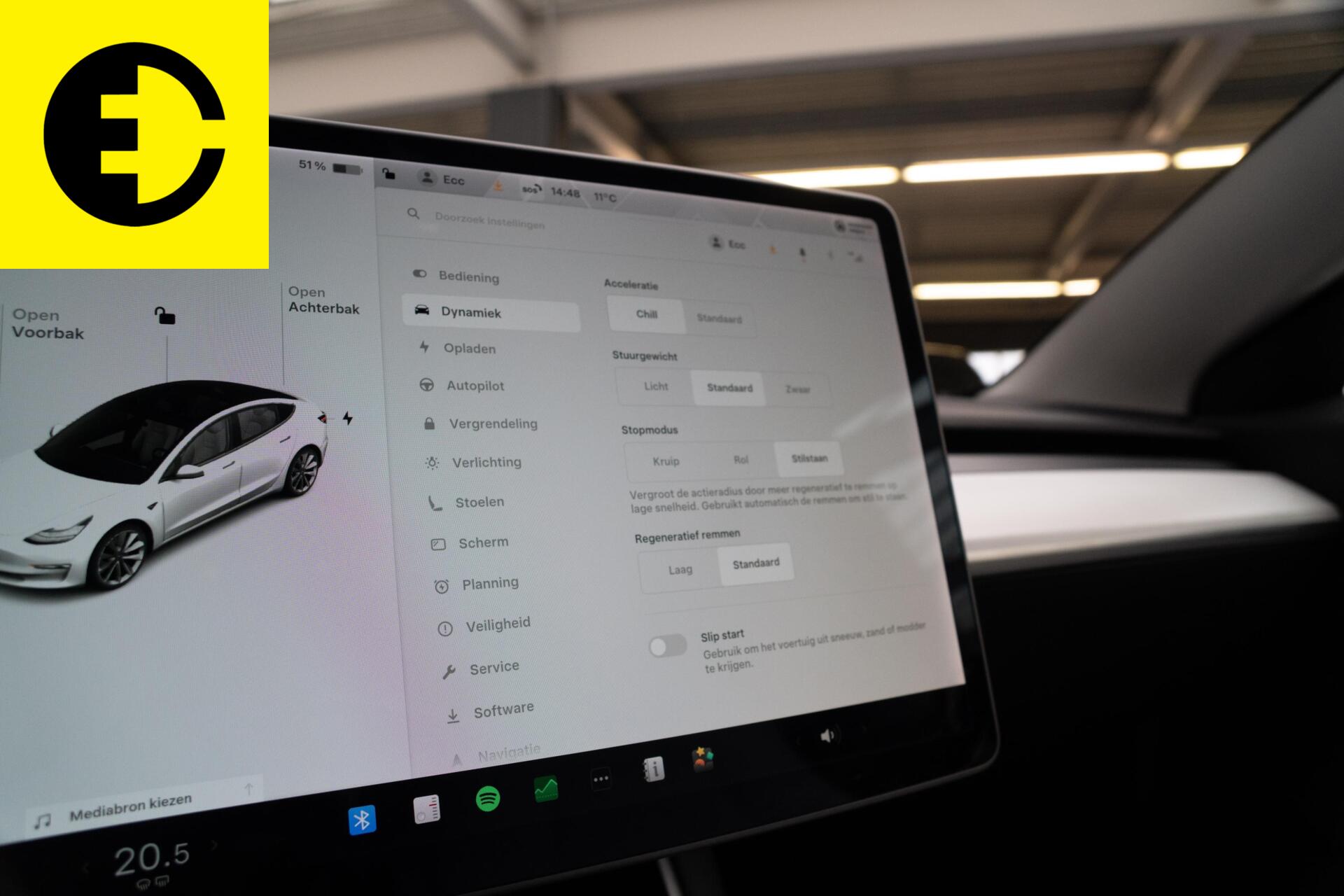 Foto van Tesla Model 3