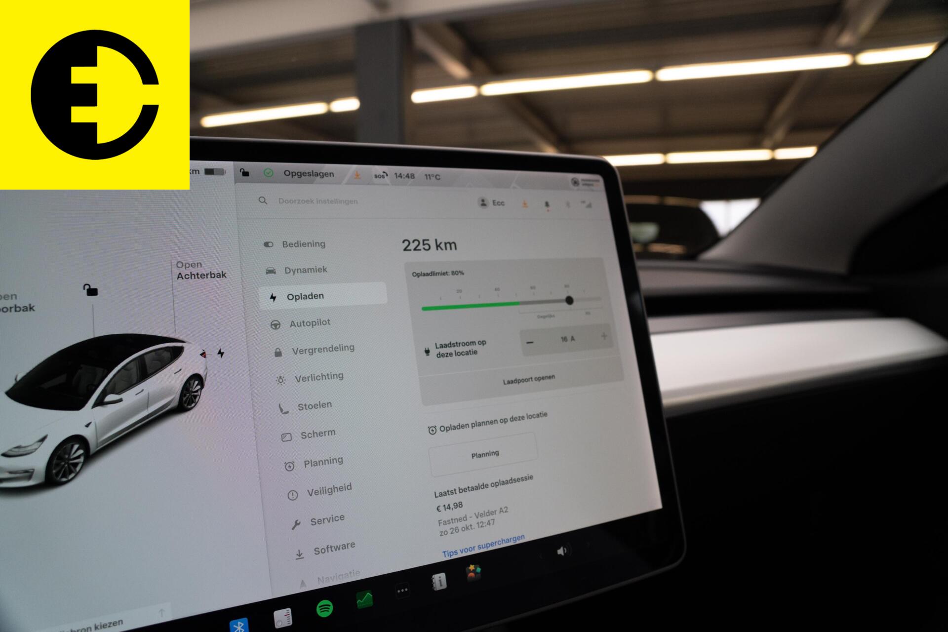 Foto van Tesla Model 3
