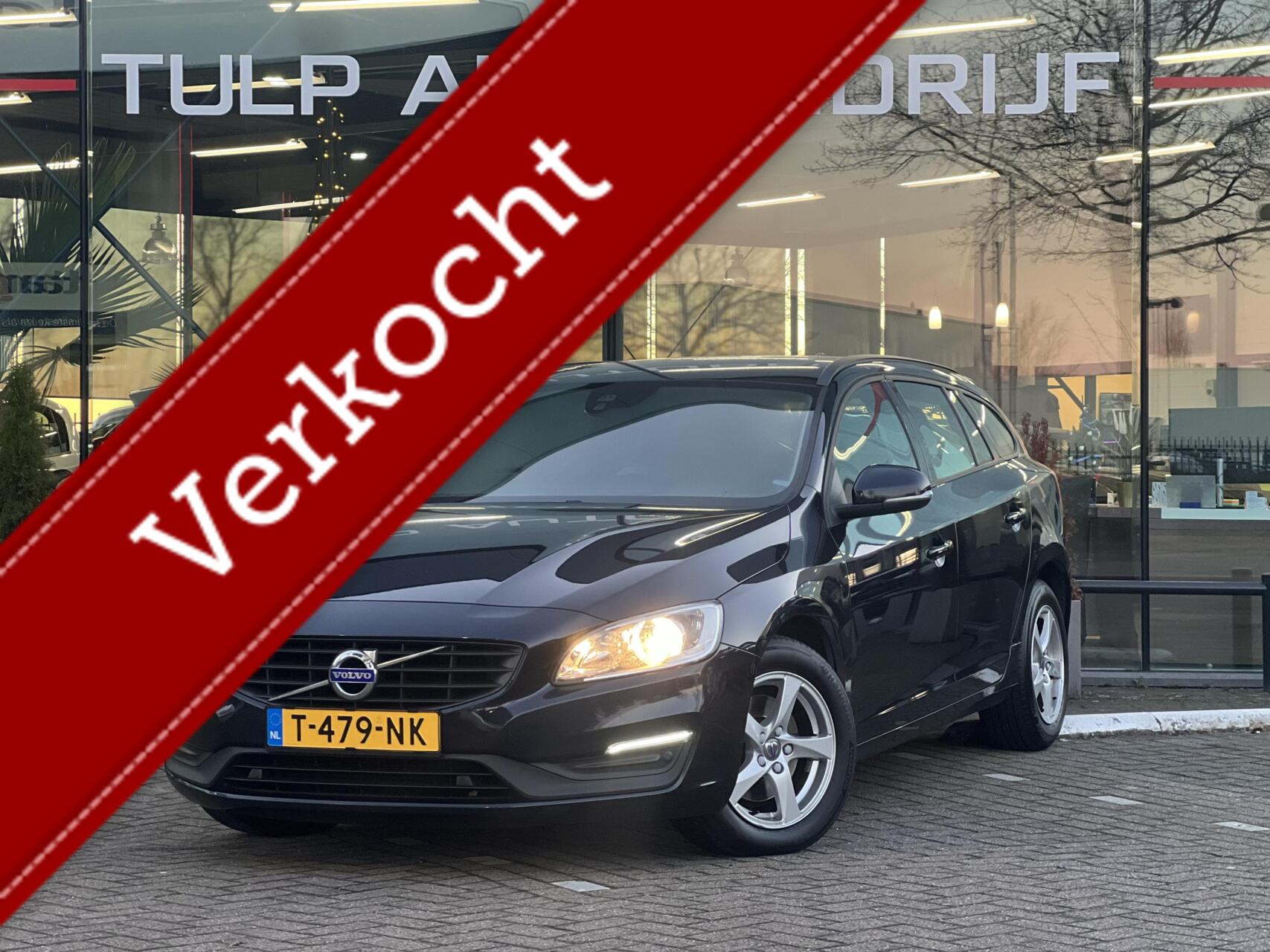 Volvo V60 2.0 D2 Polar+ Airco Clima Cruise control Mooie staat 2018 - voorkant