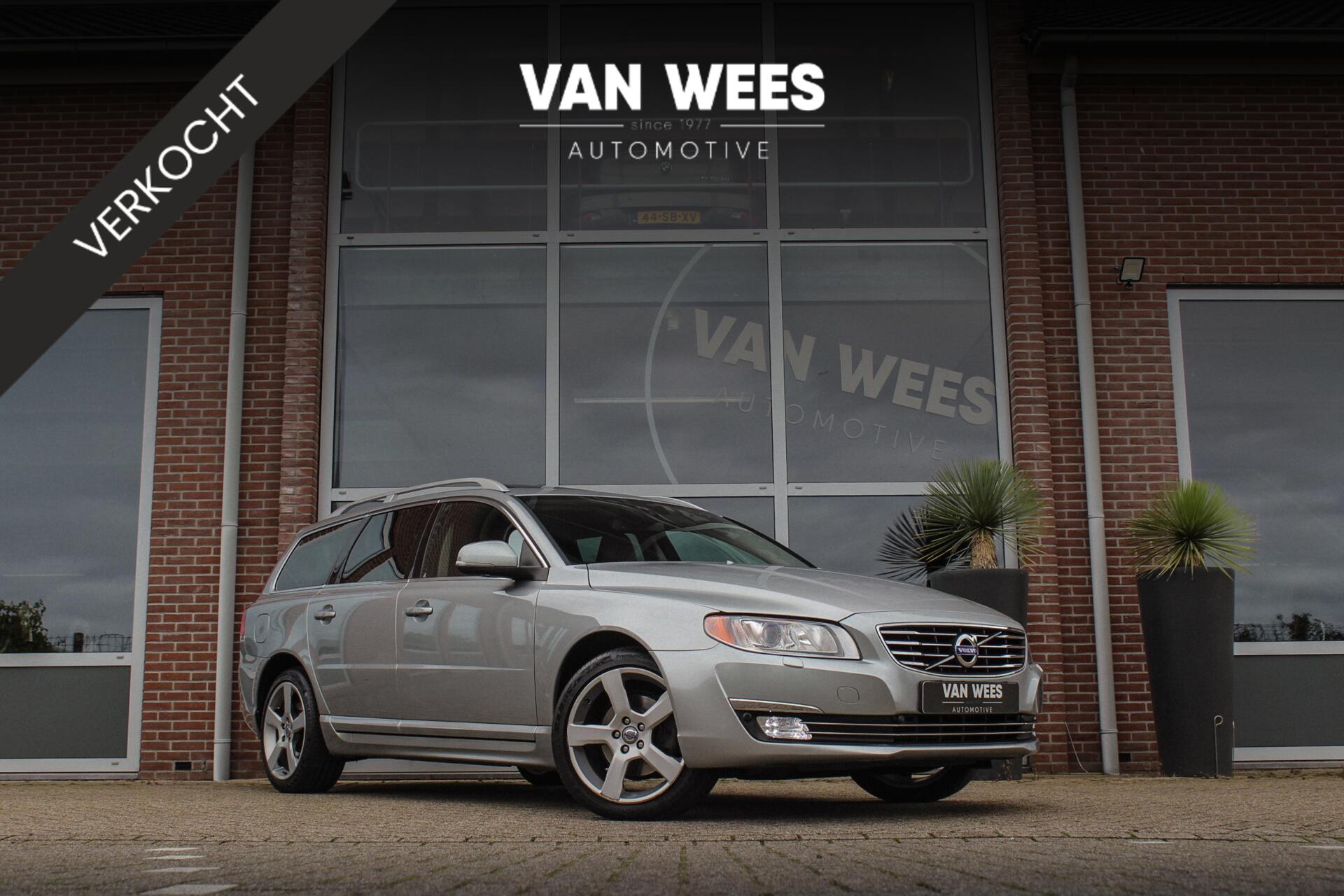 Volvo V70 1.6 T4F Summum | Automaat | Dakraam | Trekhaak | 18 inch | Xenon | PDC | Navi | Bluetooth | Cruise control | Climate control | 180 pk | Leer | NL auto | Origineel 2013 - voorkant