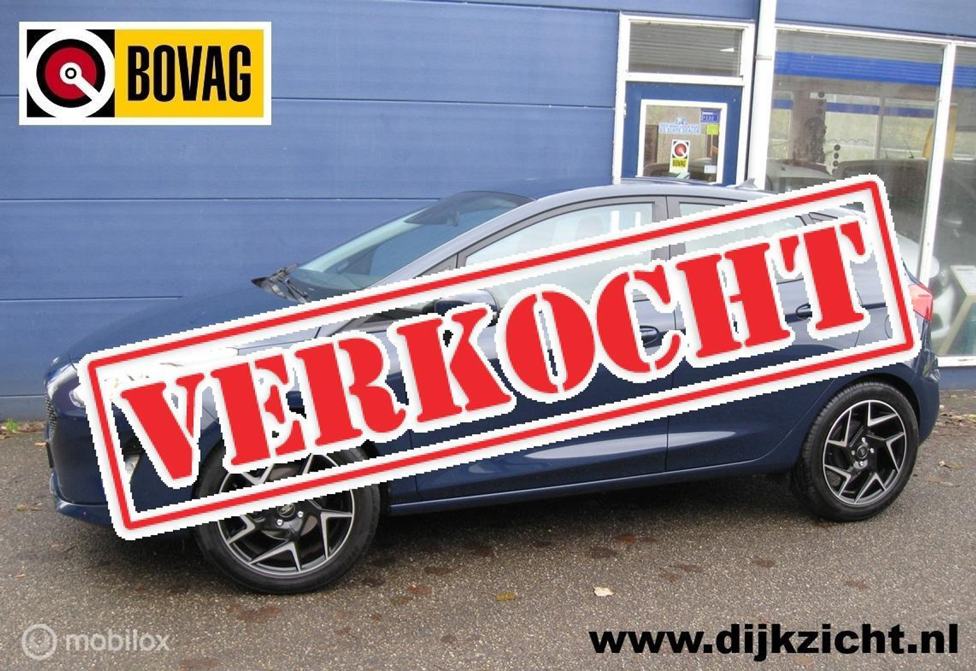Ford Fiesta 1.0 EcoBoost Connected Android auto Apple CarPlay 17 Inch velg NL Auto 2020 - voorkant