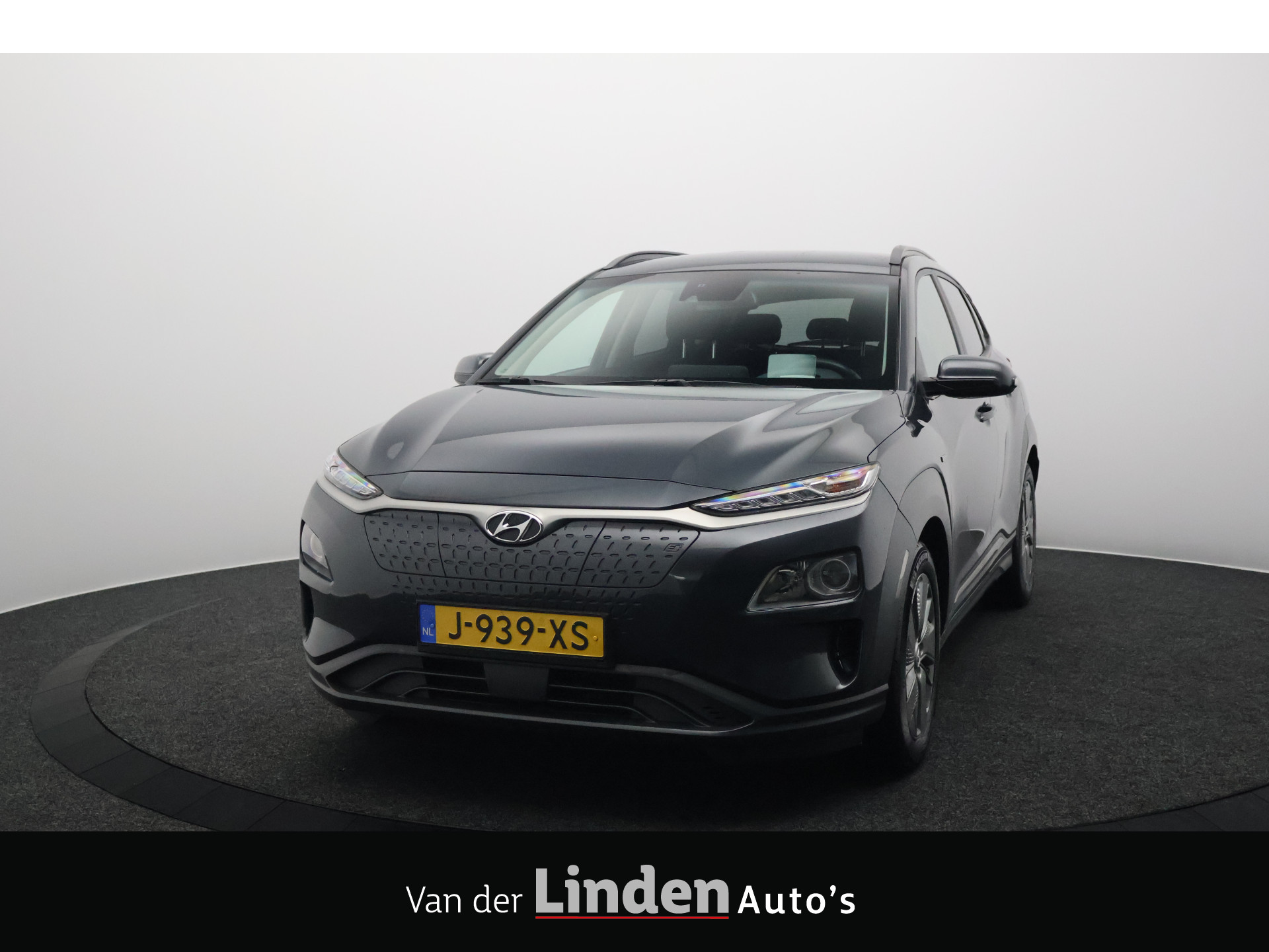 Hyundai Kona EV Fashion 64 kWh 3- Fase SOH 95,3% | Warmtepomp | Trekhaak | Camera | Navigatie | Head-Up Display 2020 - voorkant