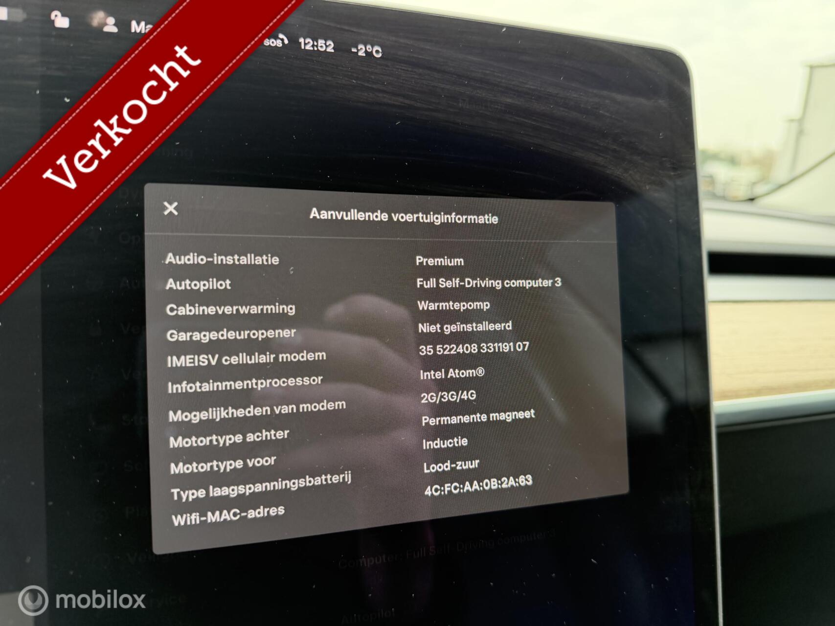 Foto van Tesla Model 3