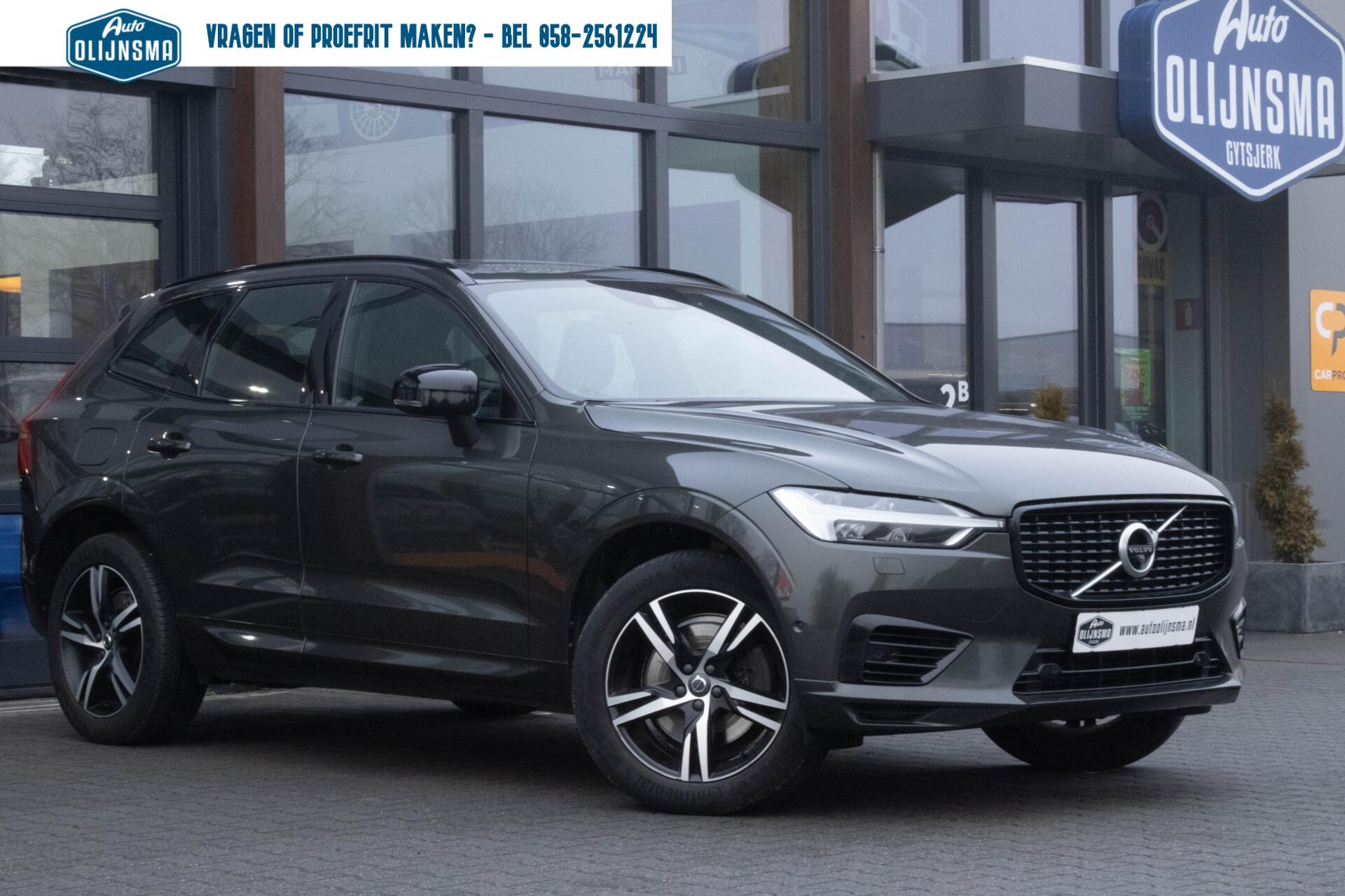 Volvo Xc60 2.0 Recharge T6 AWD R-Design|Massage|Stoelverwarming en verkoeling| 2020 - voorkant