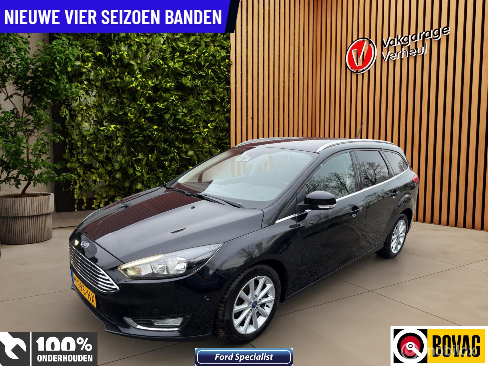 Ford Focus 1.0 First Edition|125Pk|Blis|Boekjes|Clima 2015 - voorkant