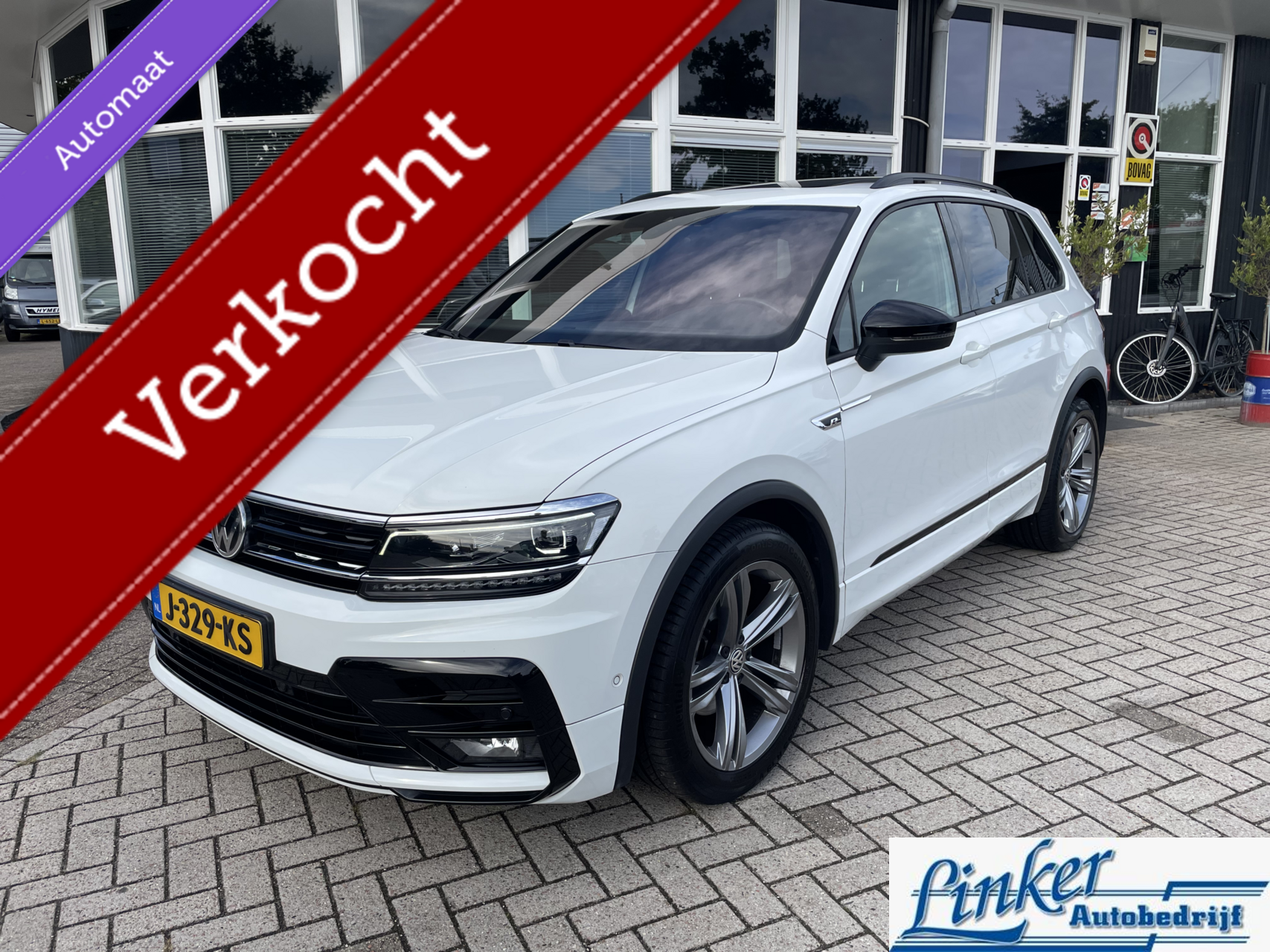 Volkswagen Tiguan 1.5 TSI ACT Highline Business R LINE  - PANO CAMERA MASSAGESTOEL NAP 2020 - voorkant