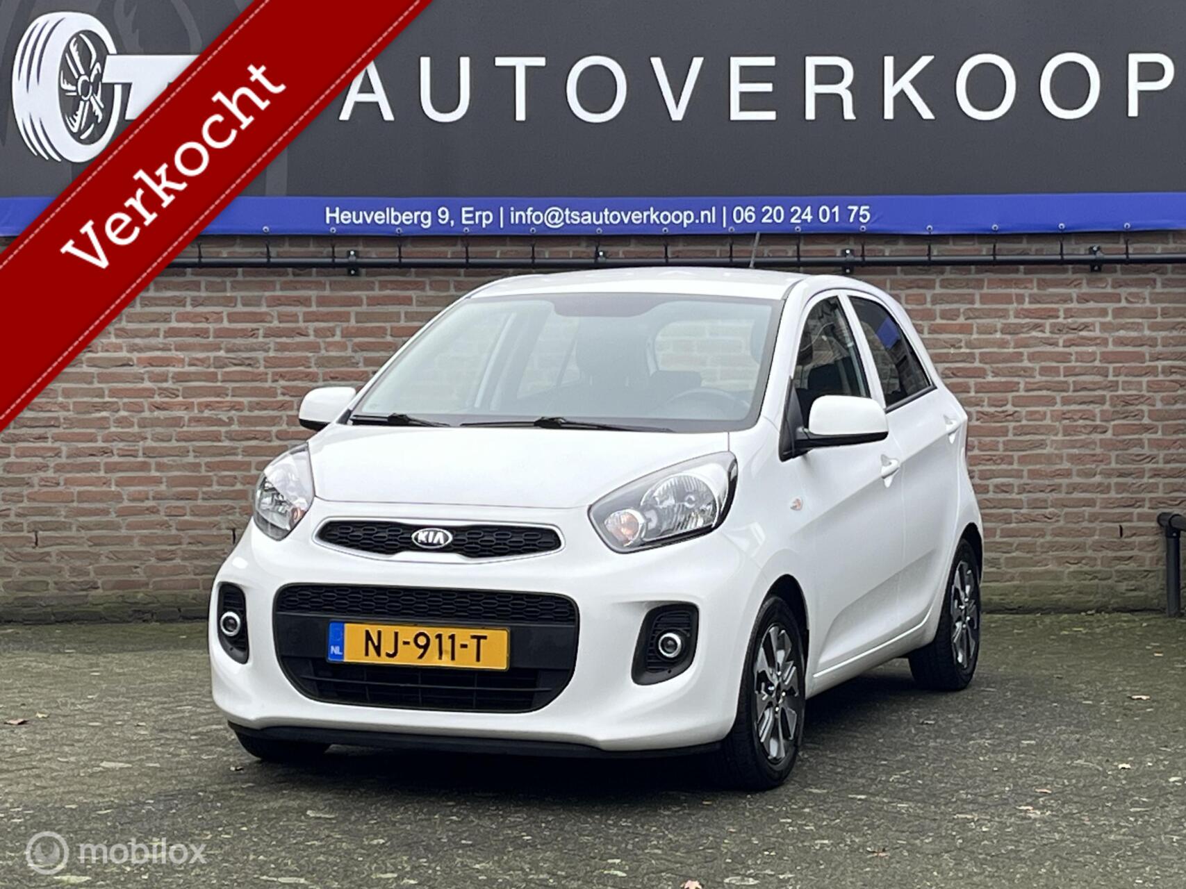 Kia Picanto 1.0 CVVT EconomyPlusLine+CAMERA+NAVI 2017 - voorkant