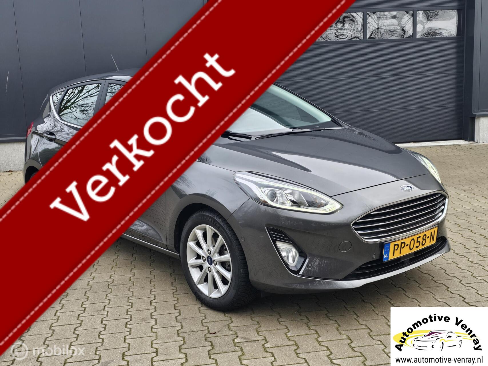 Ford Fiesta 1.0 itanium 100PK | B&O | Navi | Camera | ACC | 2017 - voorkant