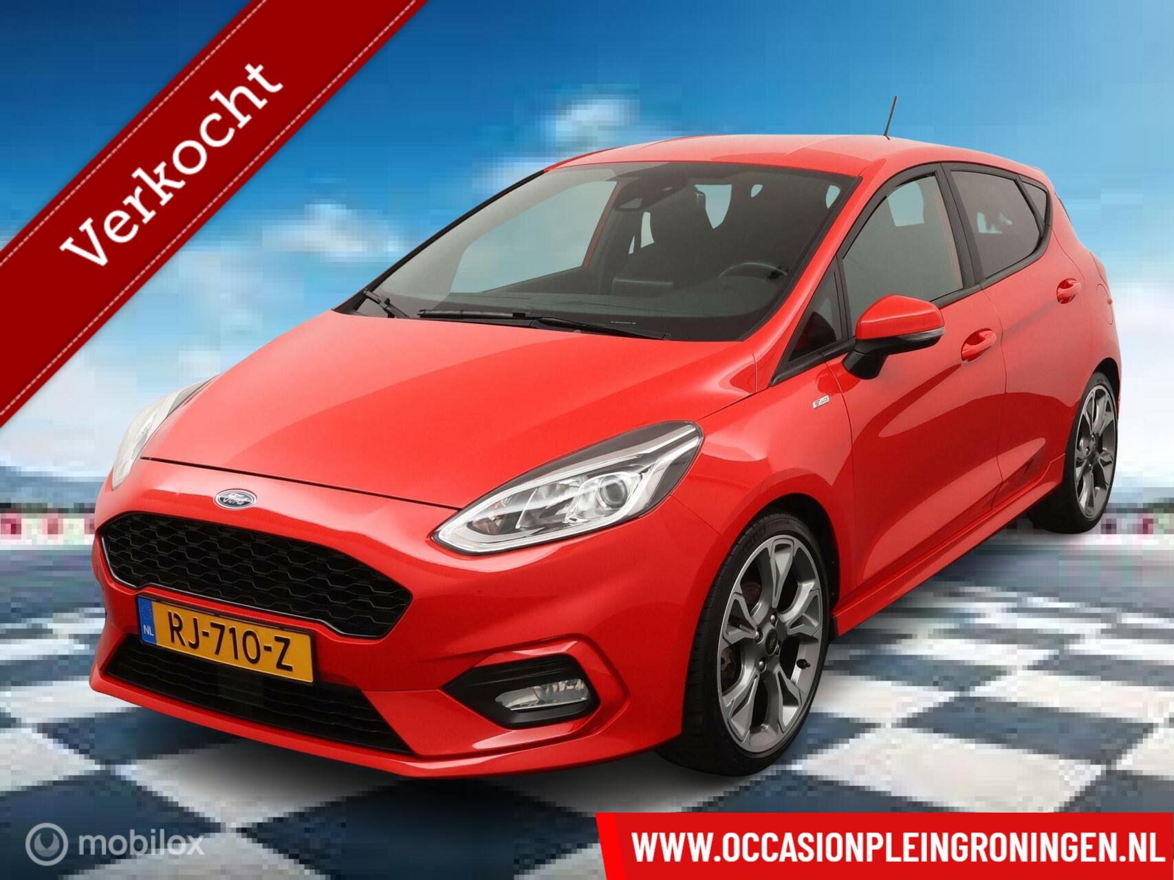 Ford Fiesta 1.0 EcoBoost ST-Line 2017 - voorkant