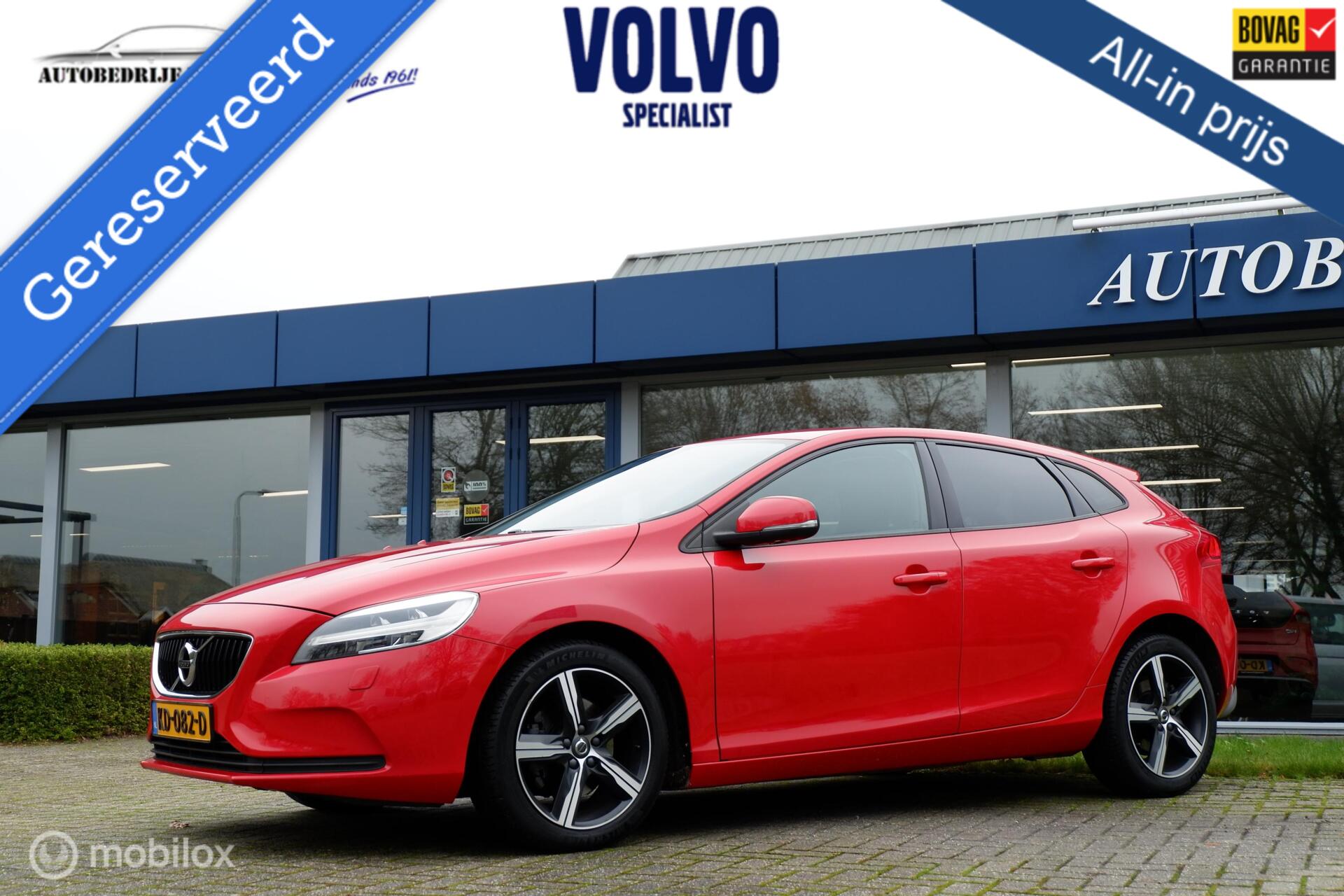 Volvo V40 MY17 2.0 T2 NORDIC+ | STANDKACHEL | STOELVERWARMING | DIFFUSER | 17INCH | LED 2016 - voorkant
