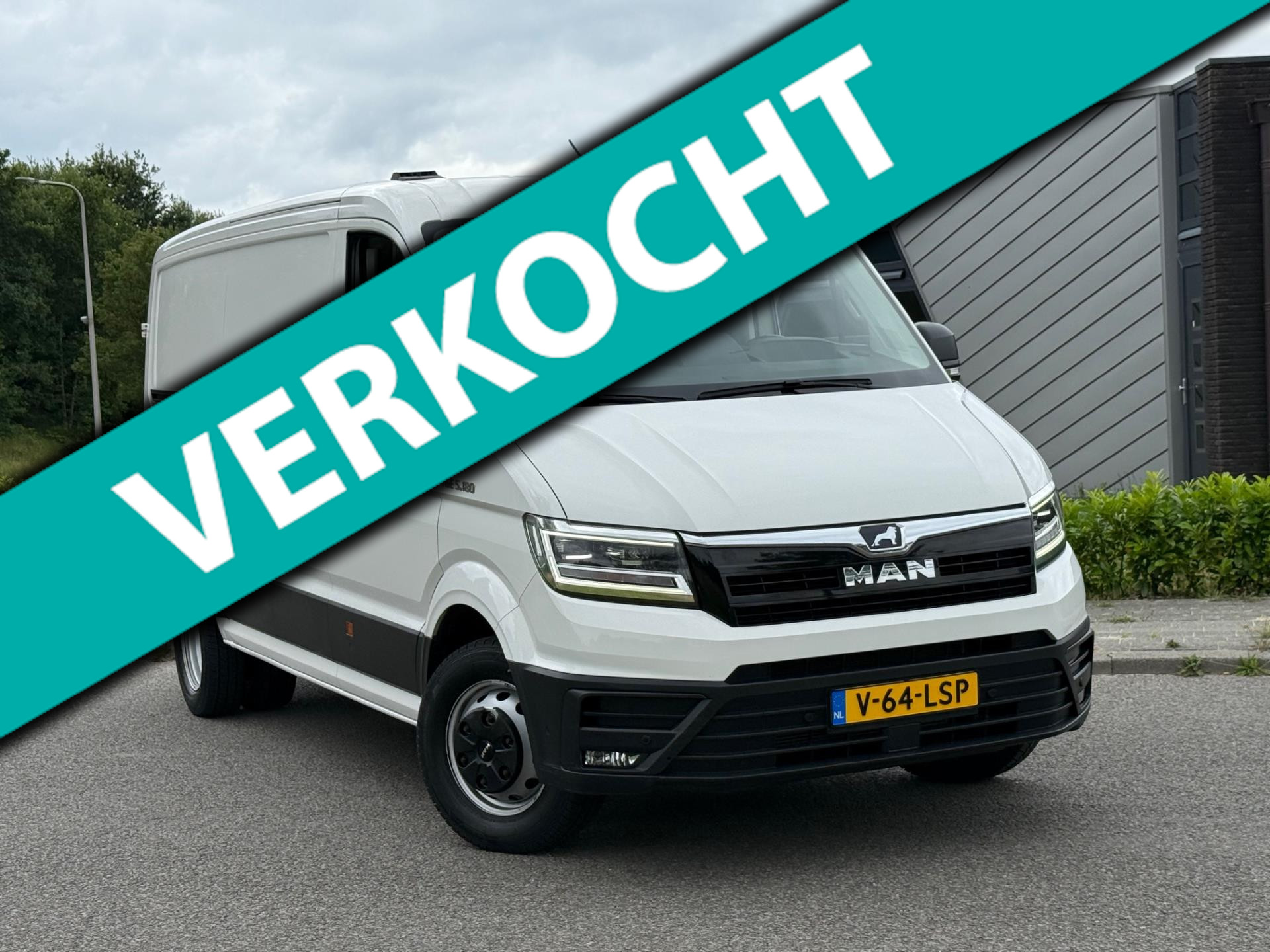Man Tge 5.180 2.0 DL L2H1 DSG Automaat | Dubbellucht | Navi | Airco | Stoelverwarming | LED | 2020 - voorkant