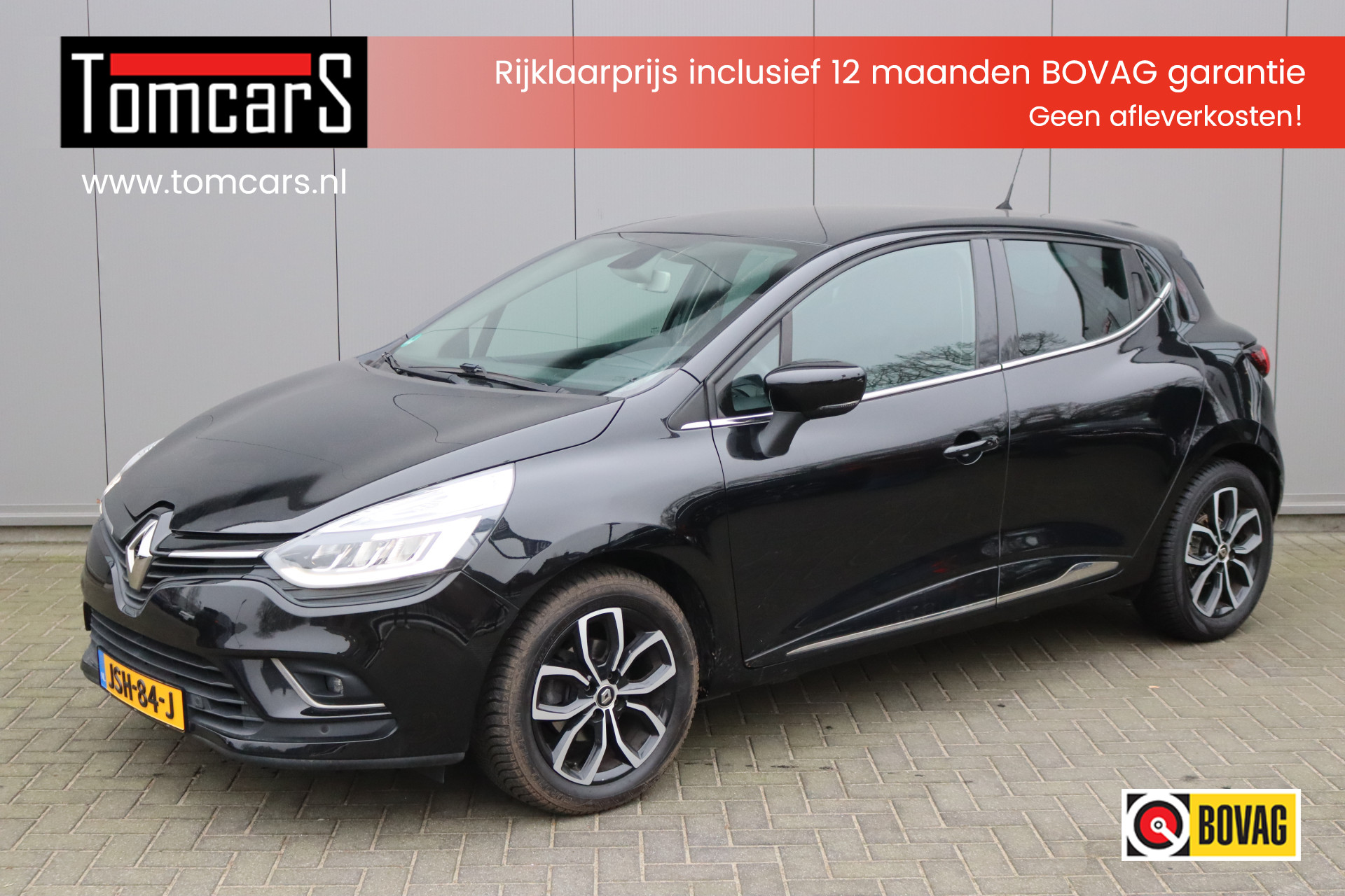 Renault Clio 1.2 TCe 120PK Automaat Intens Navigatie/Camera/Cruise-control/Carplay 2018 - voorkant
