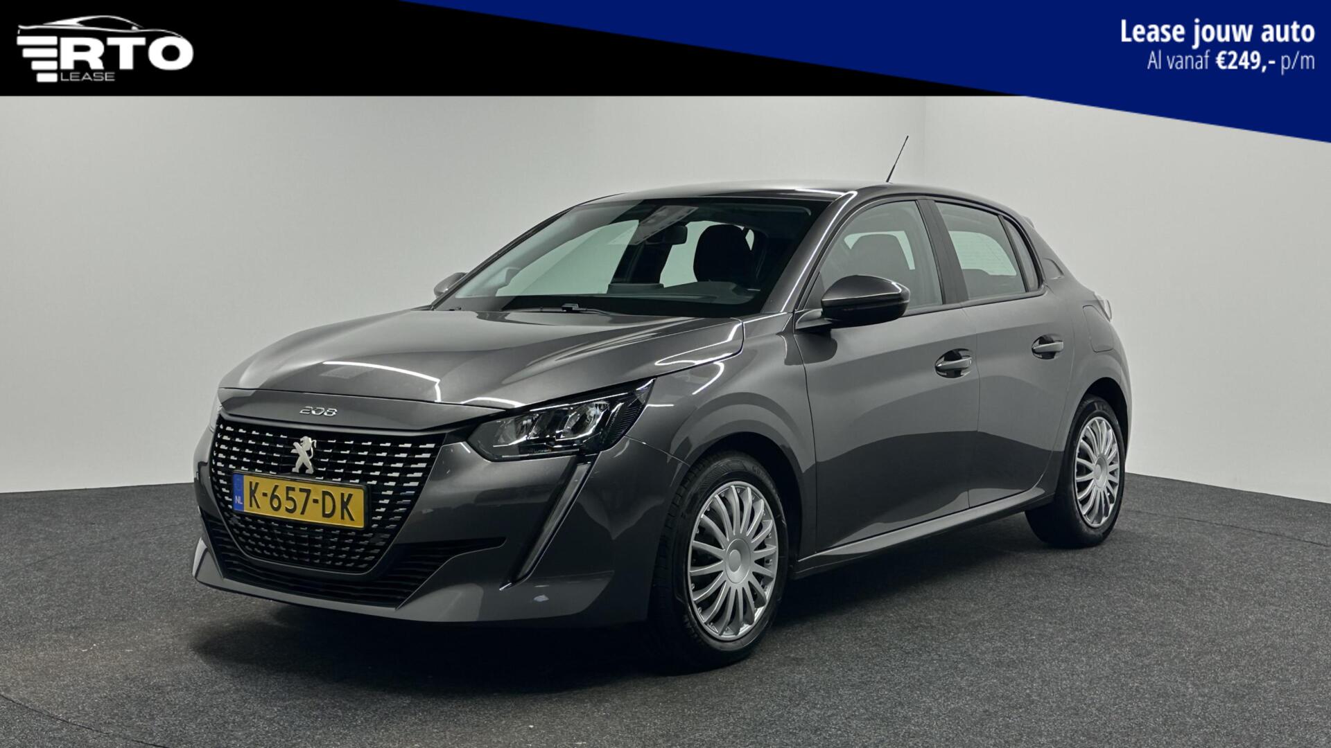 Peugeot 208 1.2 PureTech Active Pack|Airco|Navi|Cruise|NAP|AppleCarplay| 2021 - voorkant