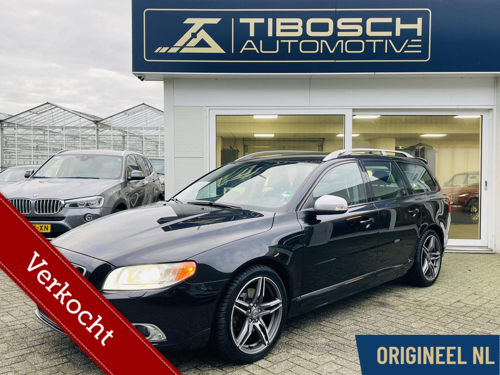 Volvo V70 2.0T R-Design 18" Xenon Trekhaak Leder R-Edition 2010 - voorkant