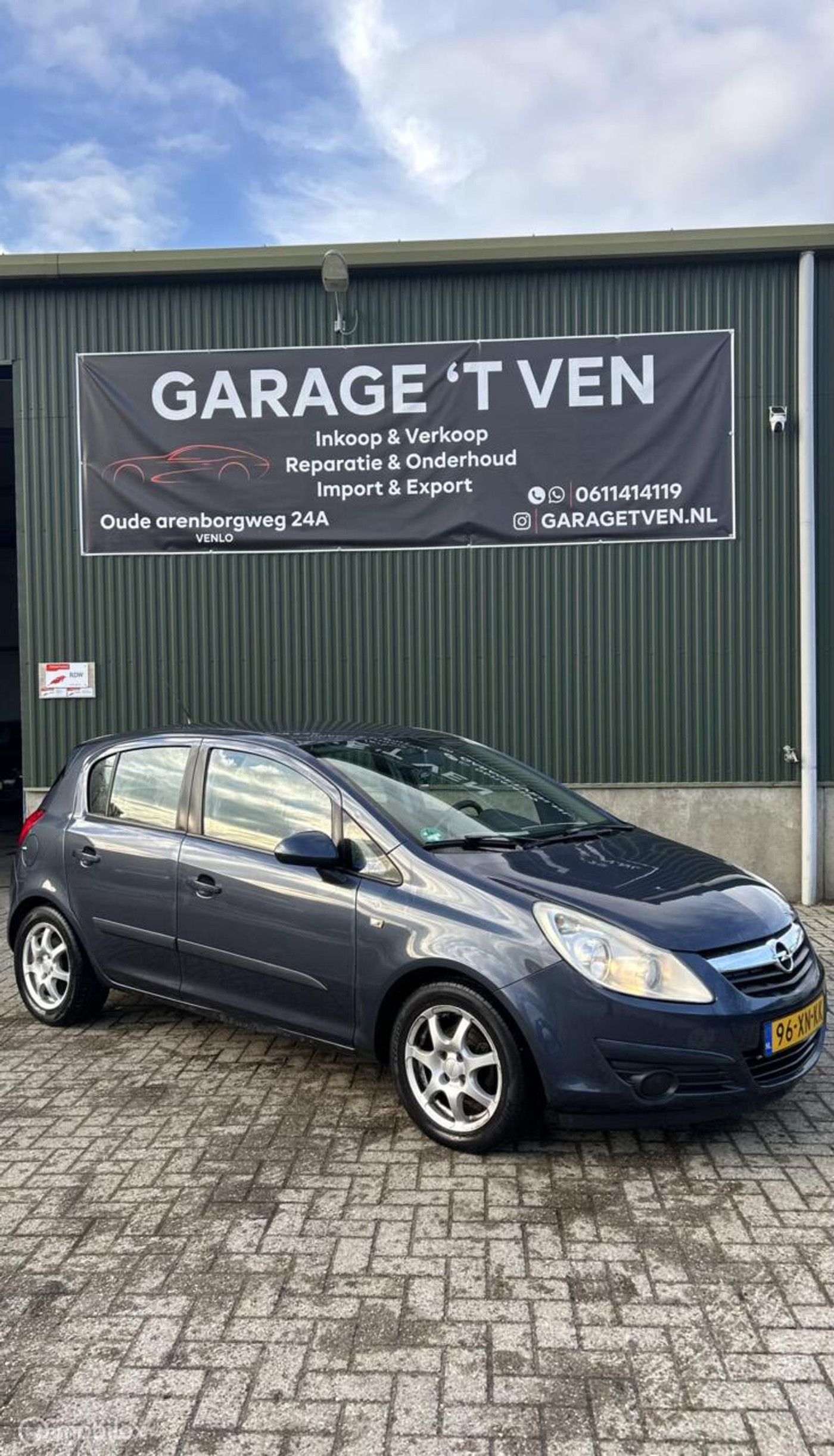 Opel Corsa 1.4-16V Enjoy 2007 - voorkant