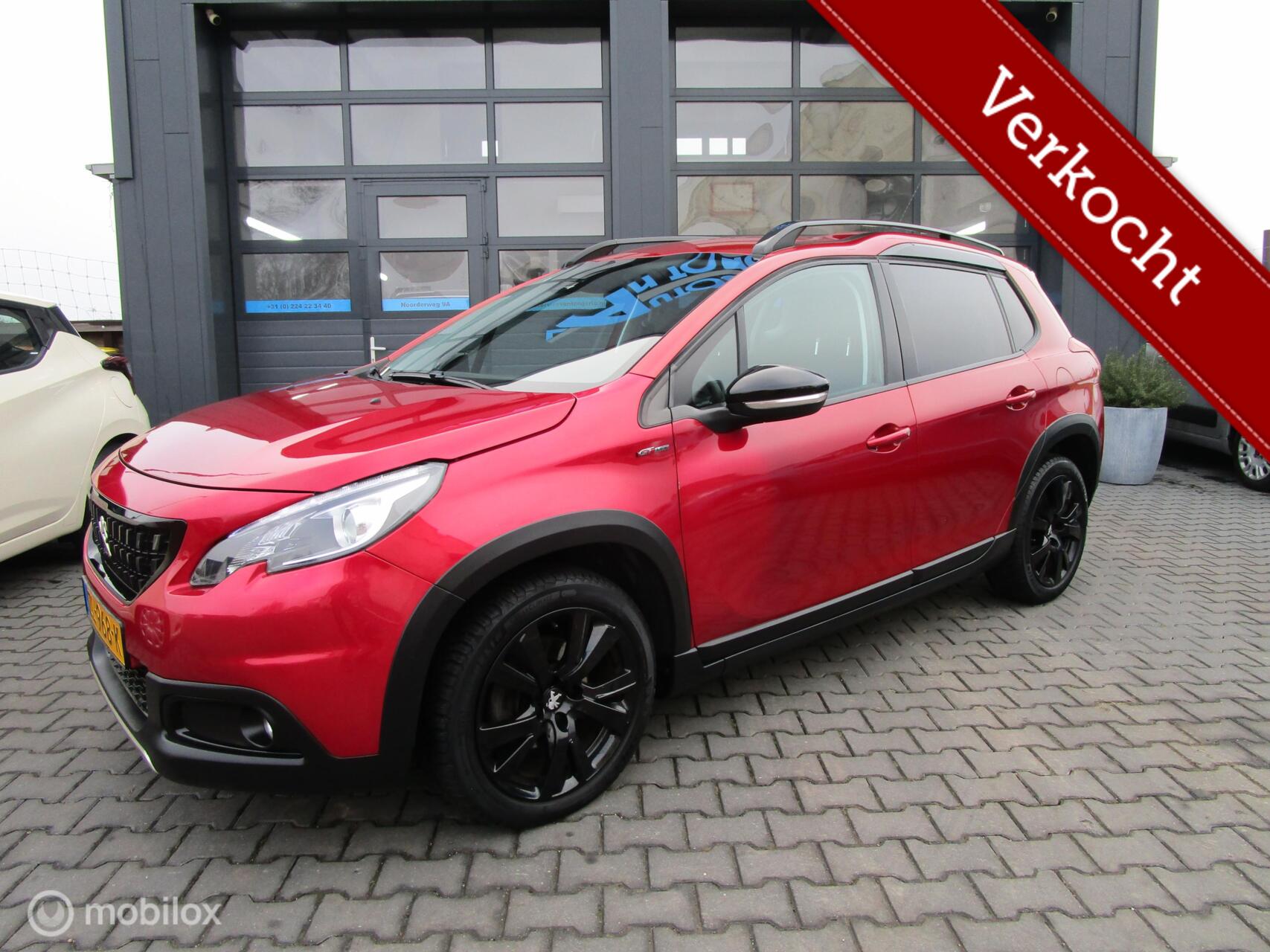 Peugeot 2008 1.2 PureTech GT-Line Automaat VERKOCHT! 2016 - voorkant
