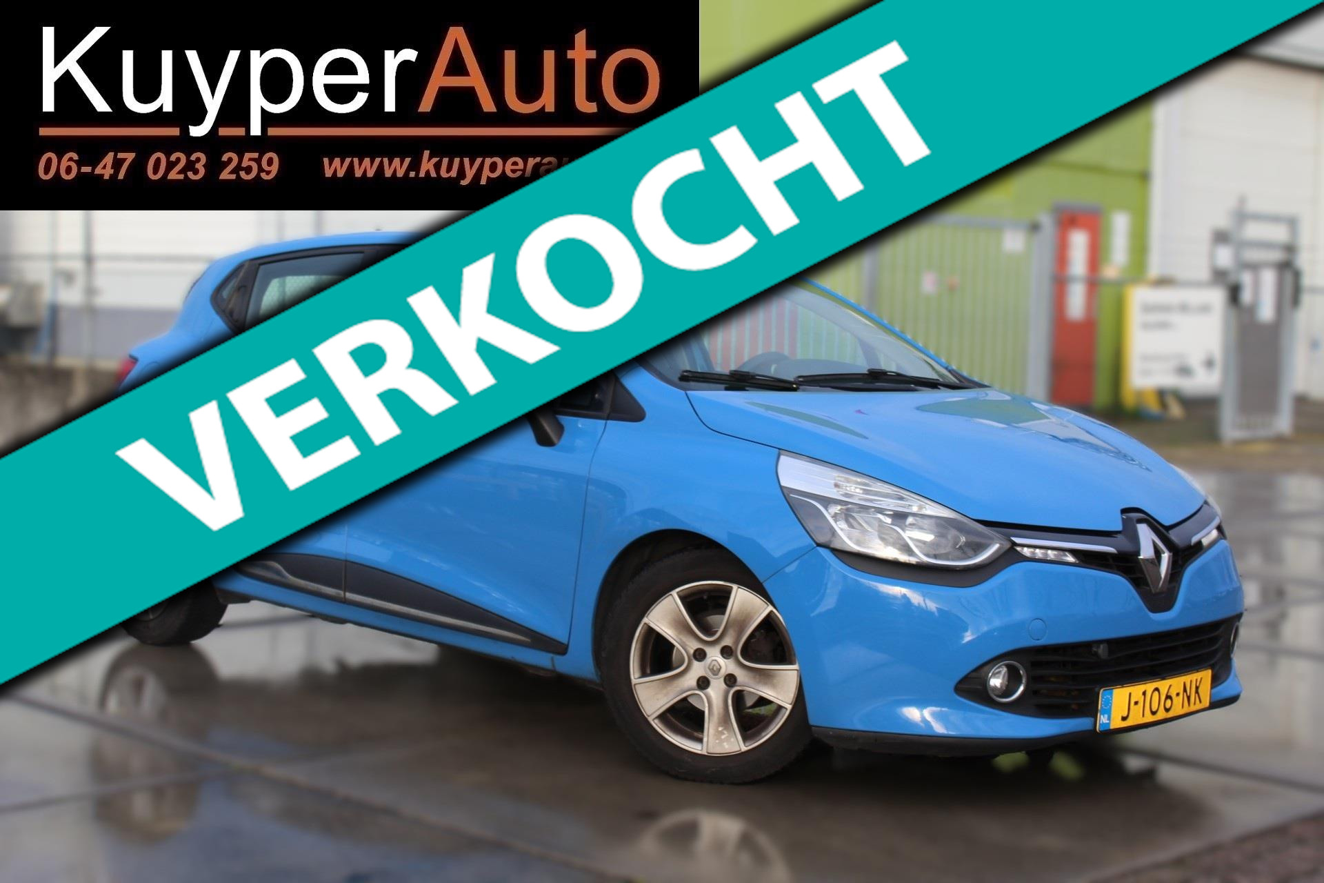 Renault Clio 0.9 TCe  Dynamique MULTIMEDIA CLIMA VERWARMBARE STOELEN CRUISE 2015 - voorkant