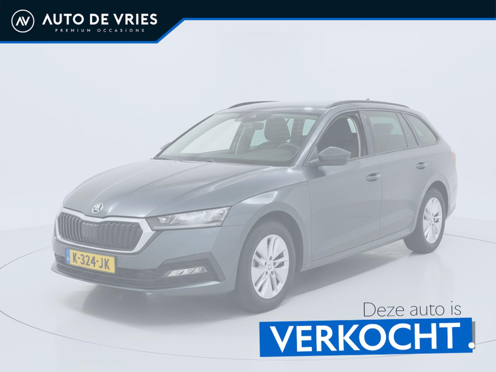 Skoda Octavia 1.0 TSI 110pk Business Edition | Navigatie | Privacy glass | Trekhaak 2021 - voorkant