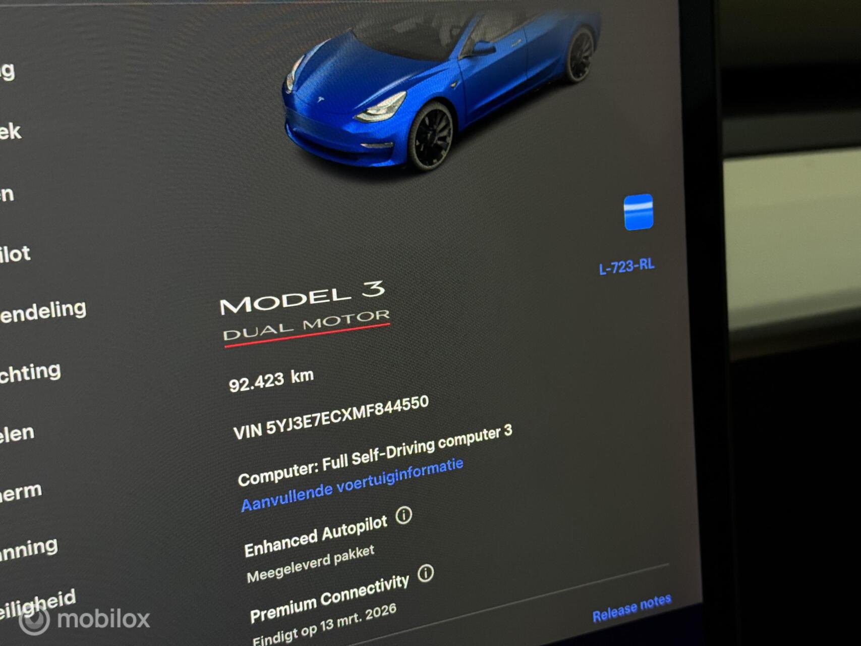 Foto van Tesla Model 3