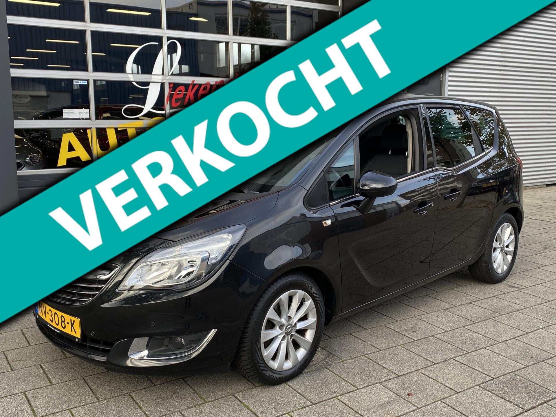 Opel Meriva 1.4 Turbo Cosmo - Navigatie I Airco I PDC I Sport velgen I Trekhaak I Nwe APK 02-2026 - Dealer onderhouden 2016 - voorkant