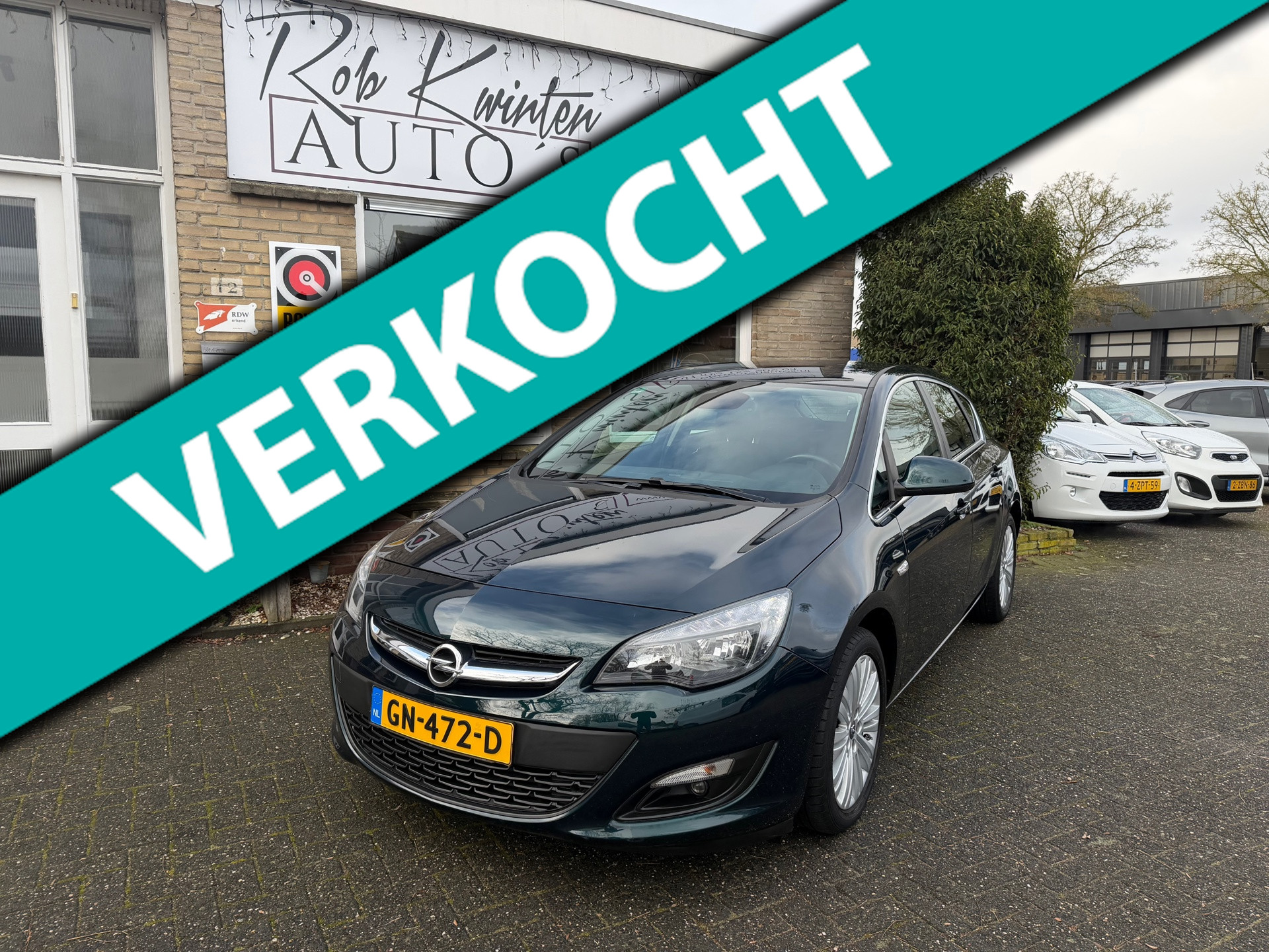 Opel Astra 1.4 Turbo Blitz Airconditioning 2015 - voorkant