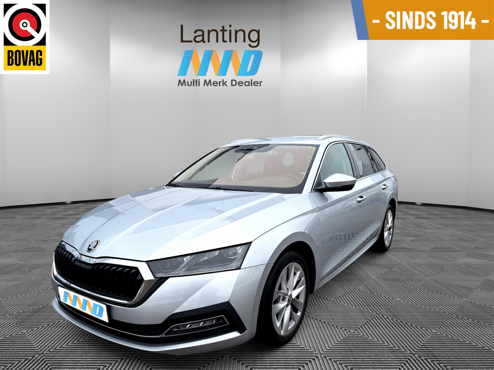 Skoda Octavia 1.0 e-TSI Sport Business automaat 2021 - voorkant