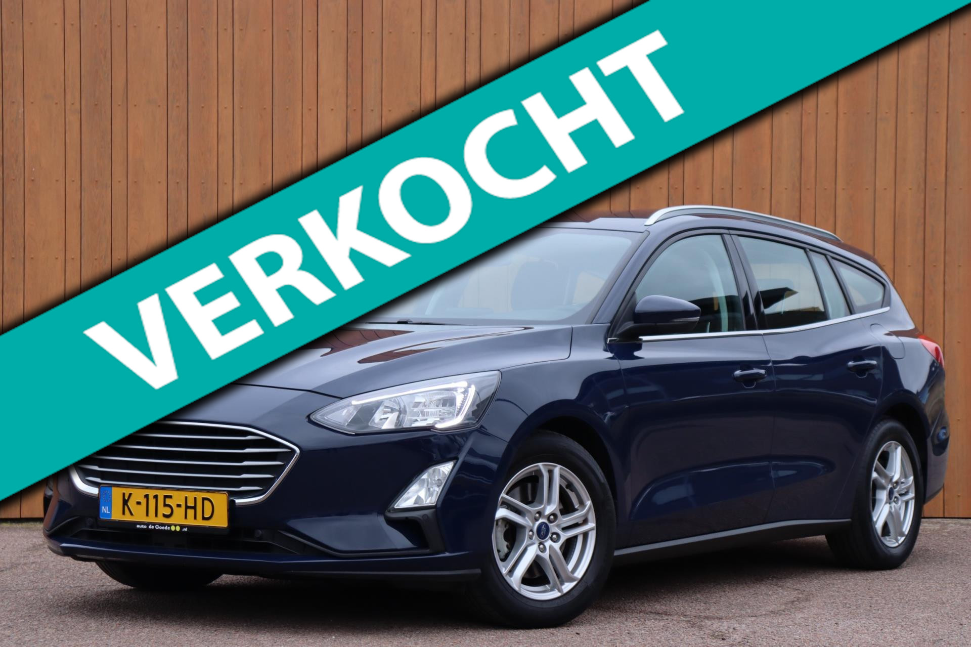 Ford Focus 1.0 EcoBoost Hybrid Trend Edition Business org.NL a.camera 2020 - voorkant