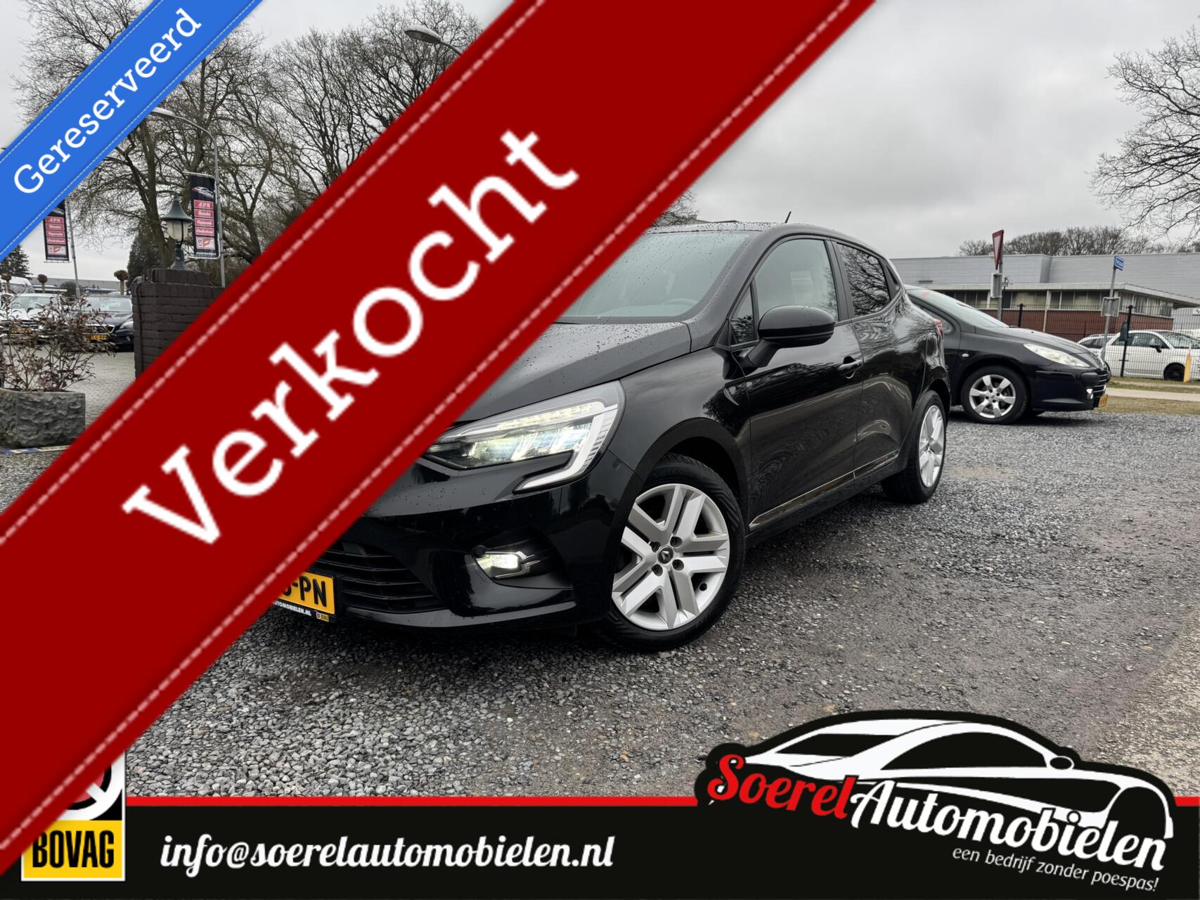 Renault Clio 1.0 TCe Zen nieuw model carplay p sens cruise 2021 - voorkant
